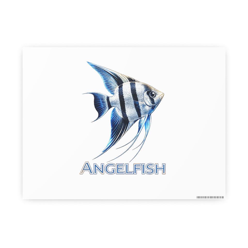 Angelfish – Premium Satin Photo Art Poster
