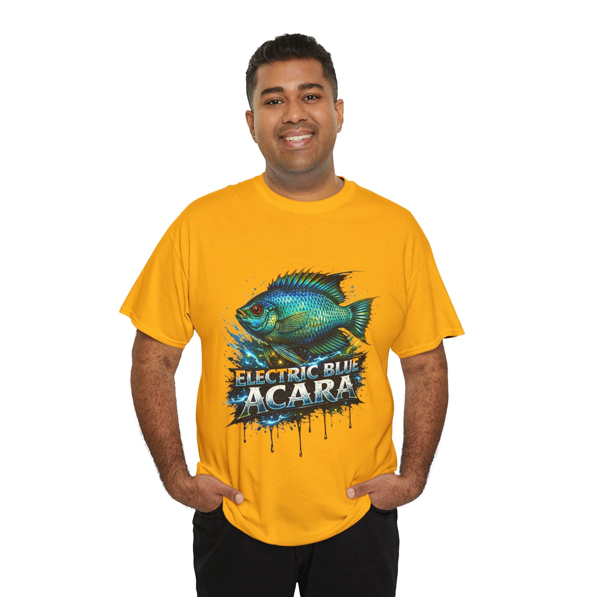 Electric Blue Acara – Premium Graphic Tee