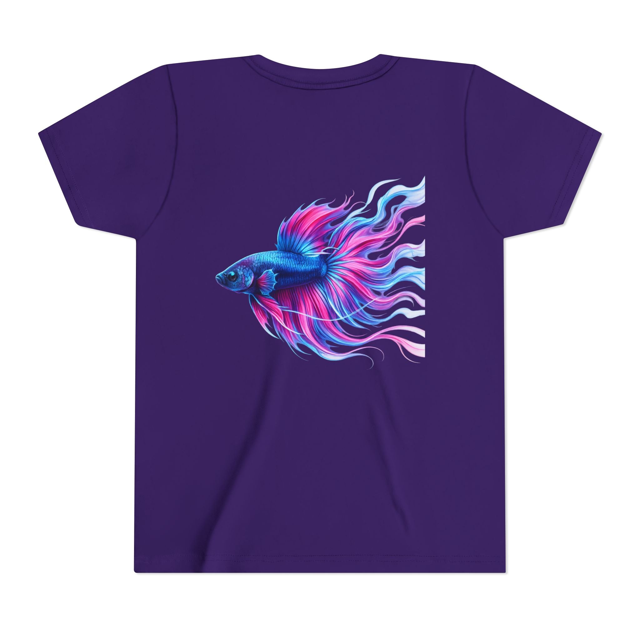 Youth Tee - Colorful Betta Fish Graphic Shirt