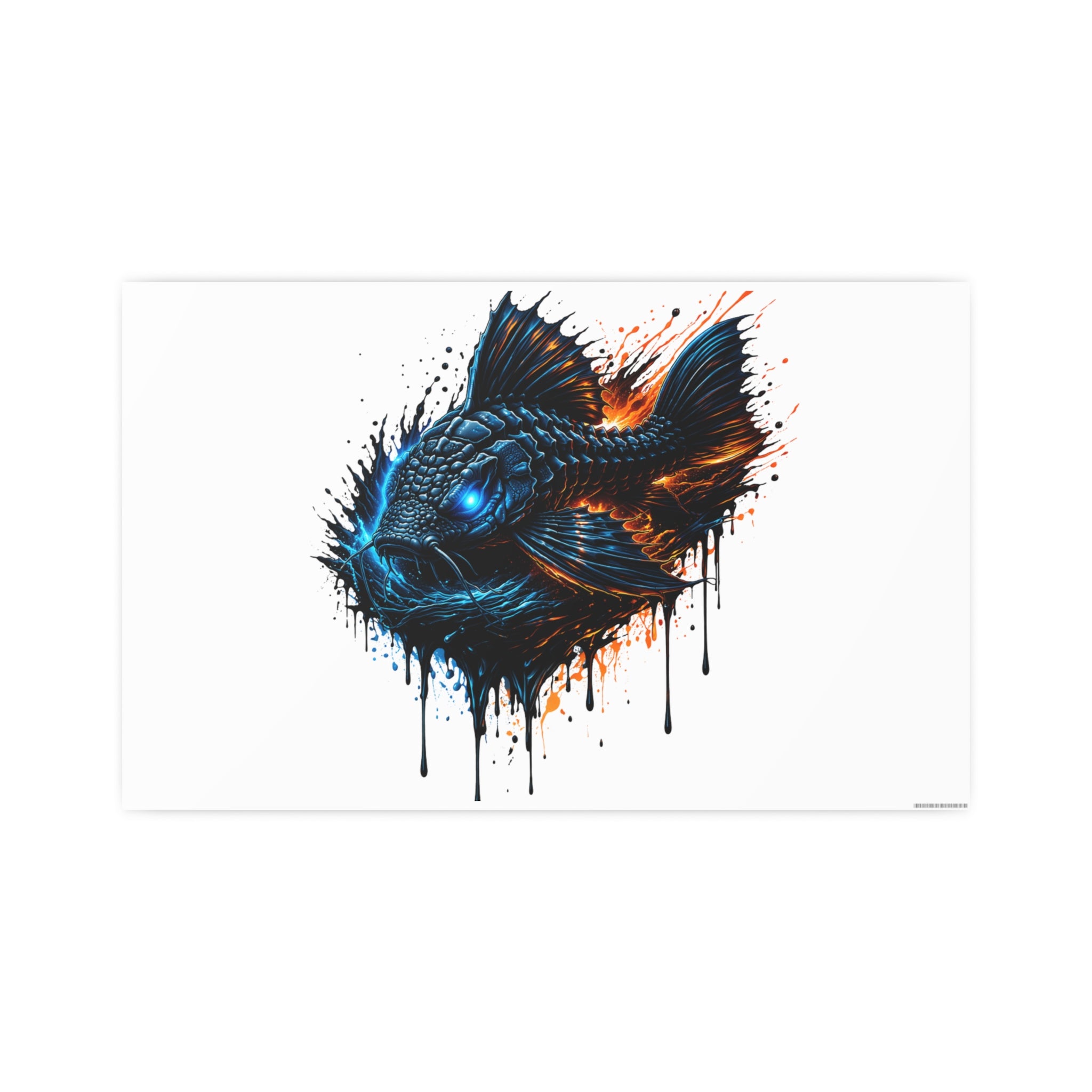 Armored Pleco L-185 – Premium Satin Photo Art Poster