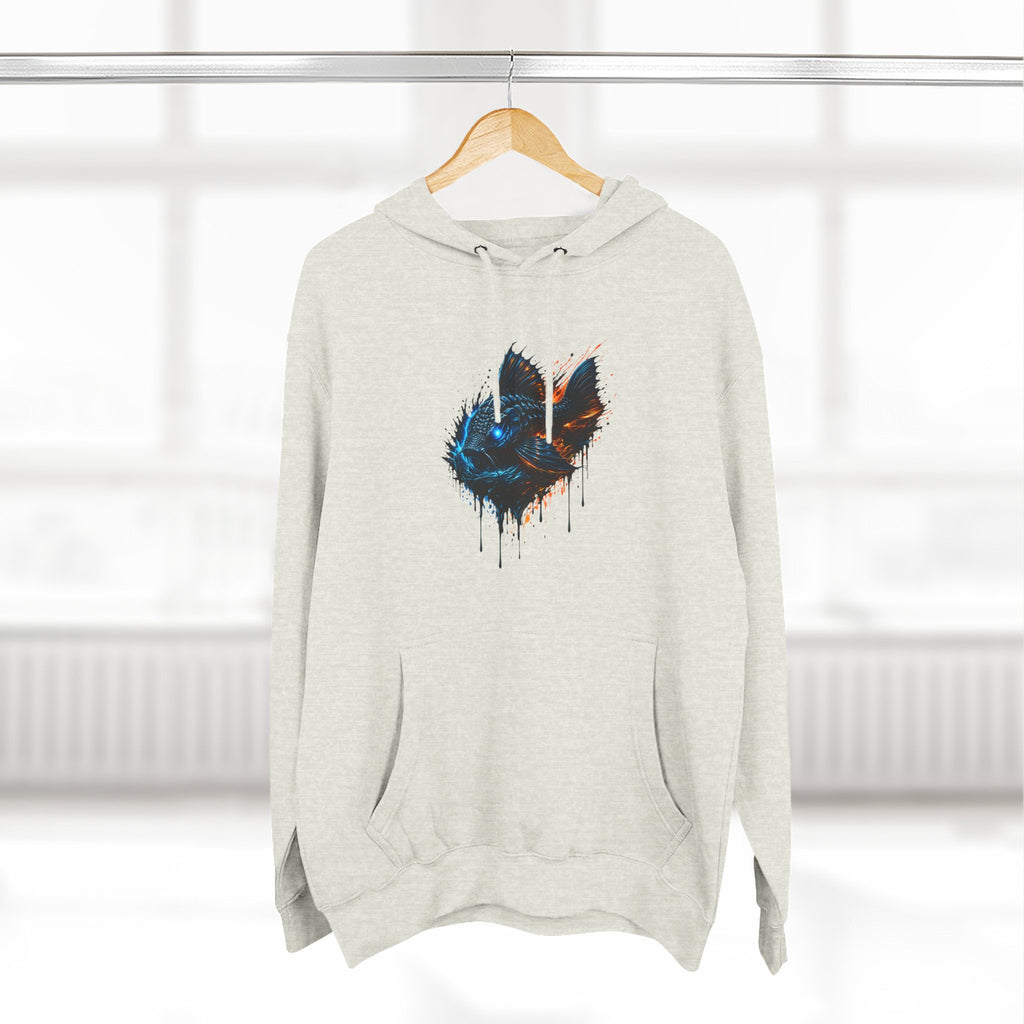 Armored Pleco L-185 – Premium Fleece Hooded Sweatshirt
