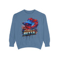 Betta Fish Sweatshirt — "Fiercely Betta" Colorful Aquarium Crewneck