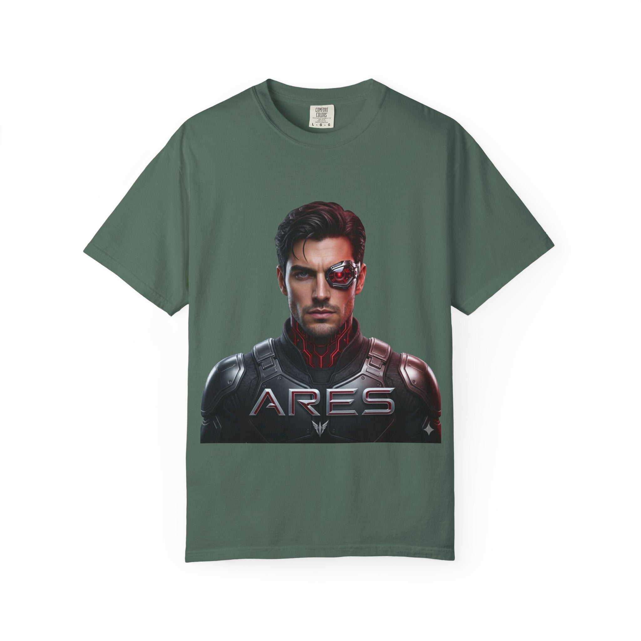 Ares Cyborg Portrait T-Shirt