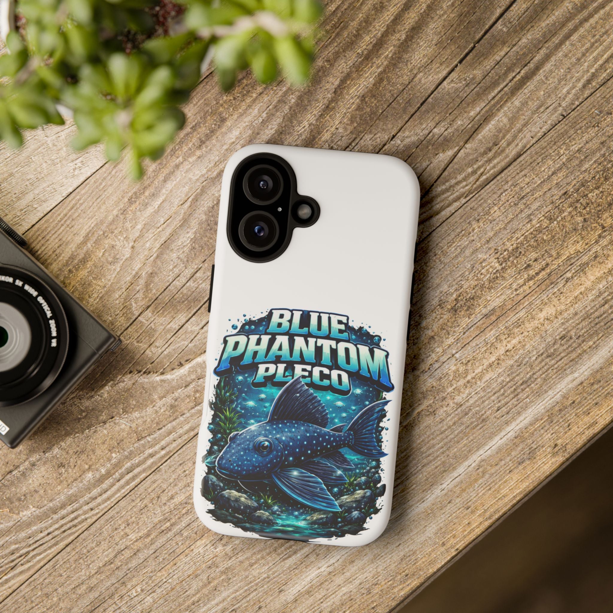Blue Phantom Pleco Phone Case