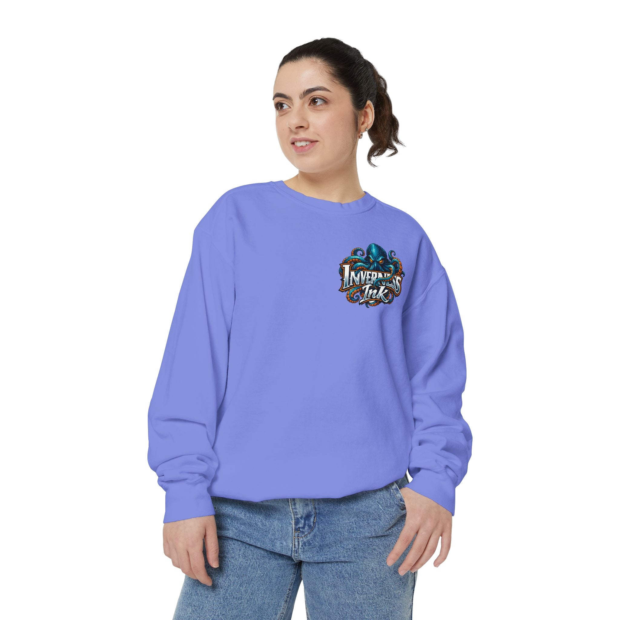 Betta Bliss Sweatshirt — Colorful Betta Fish Graphic Crewneck