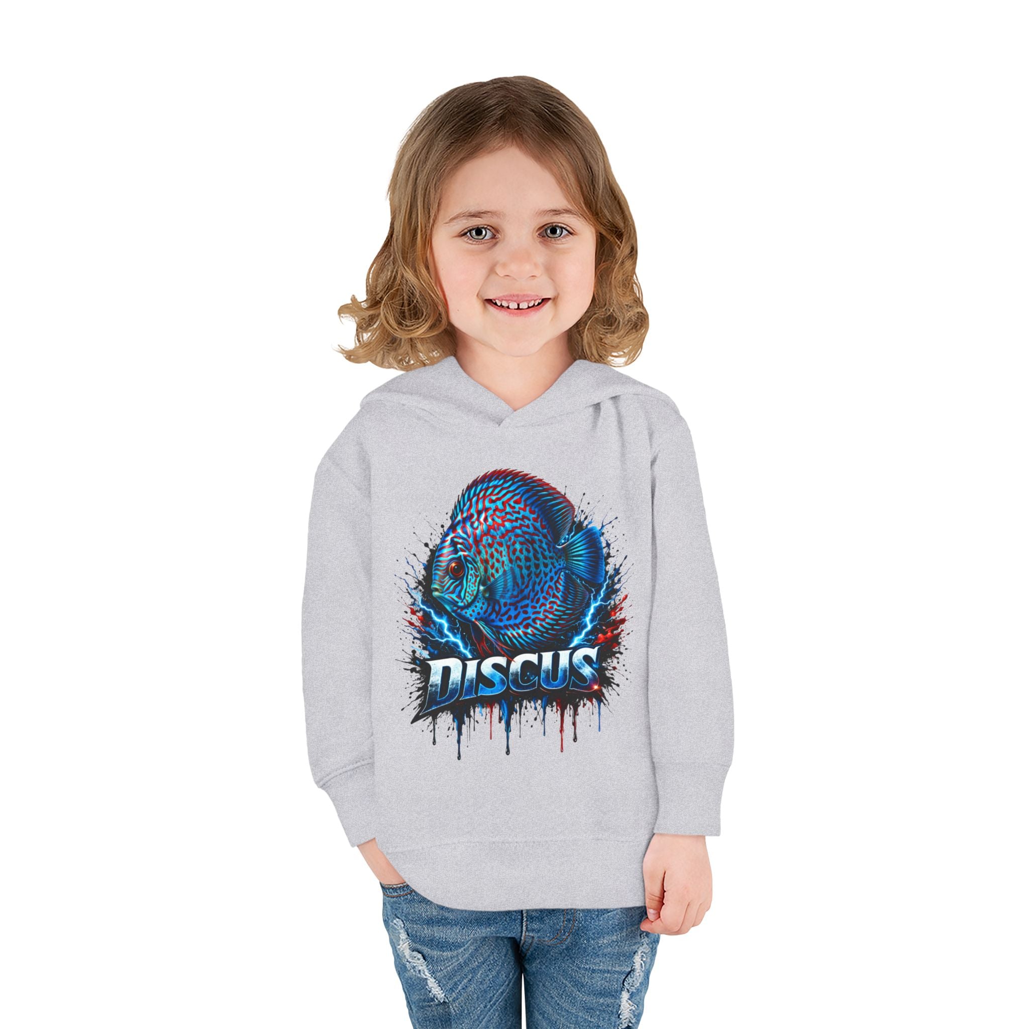 Electric Discus – Toddler Premium "Lightning" Fleece Hoodie