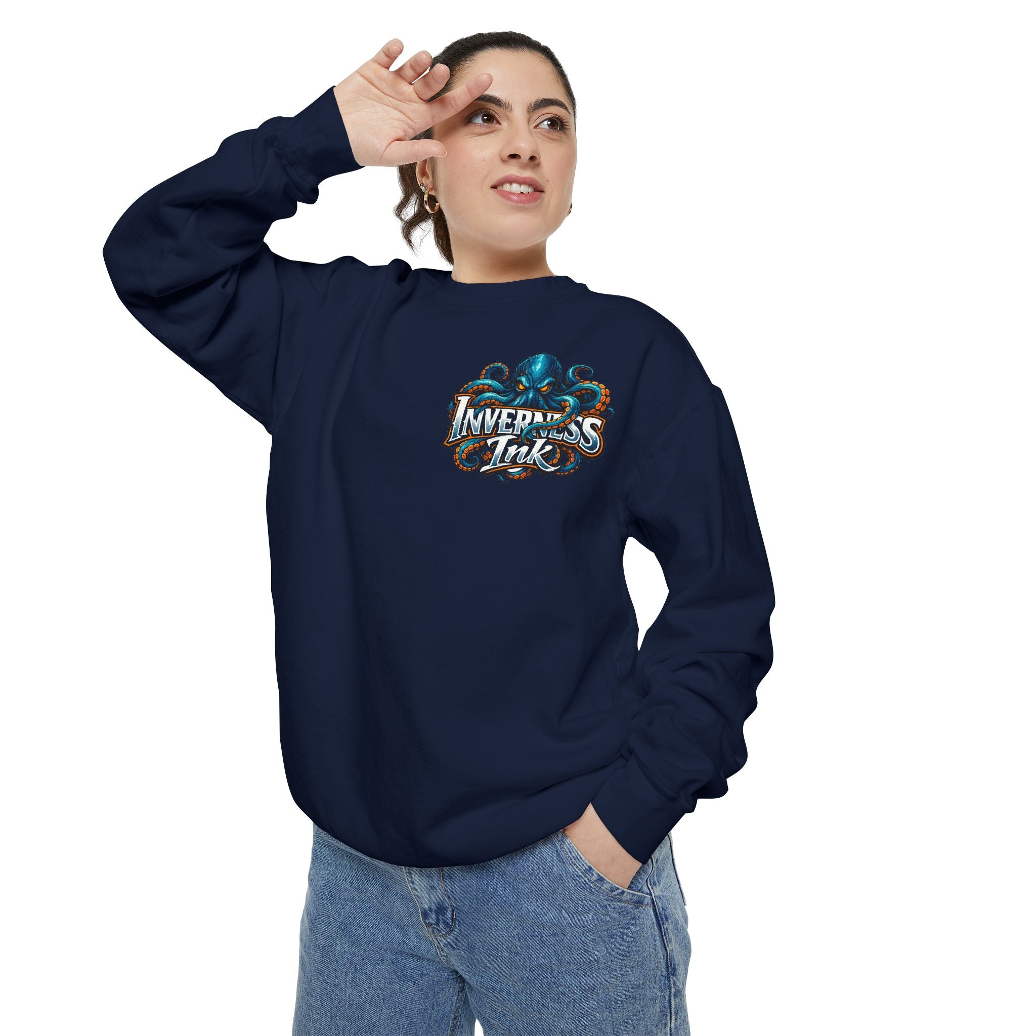 Betta Bliss Sweatshirt — Colorful Betta Fish Graphic Crewneck