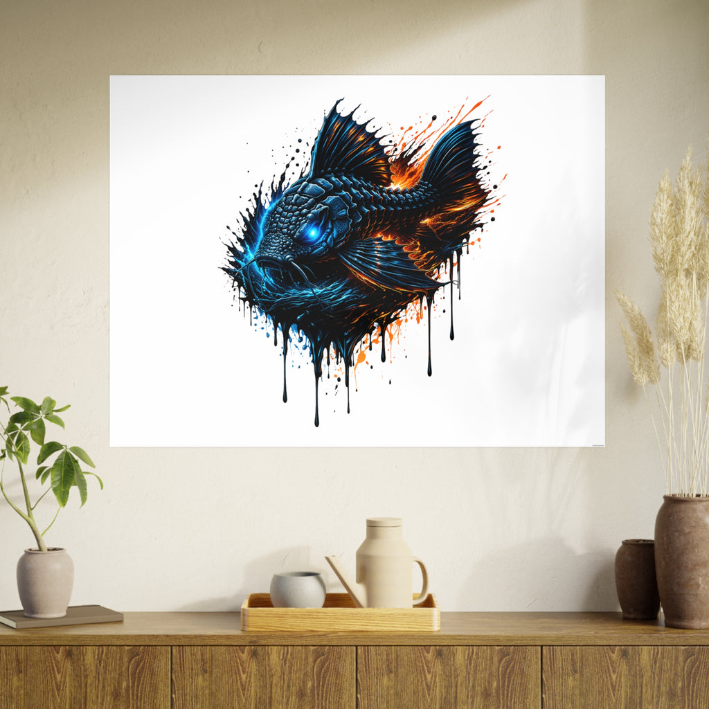 Armored Pleco L-185 – Premium Satin Photo Art Poster