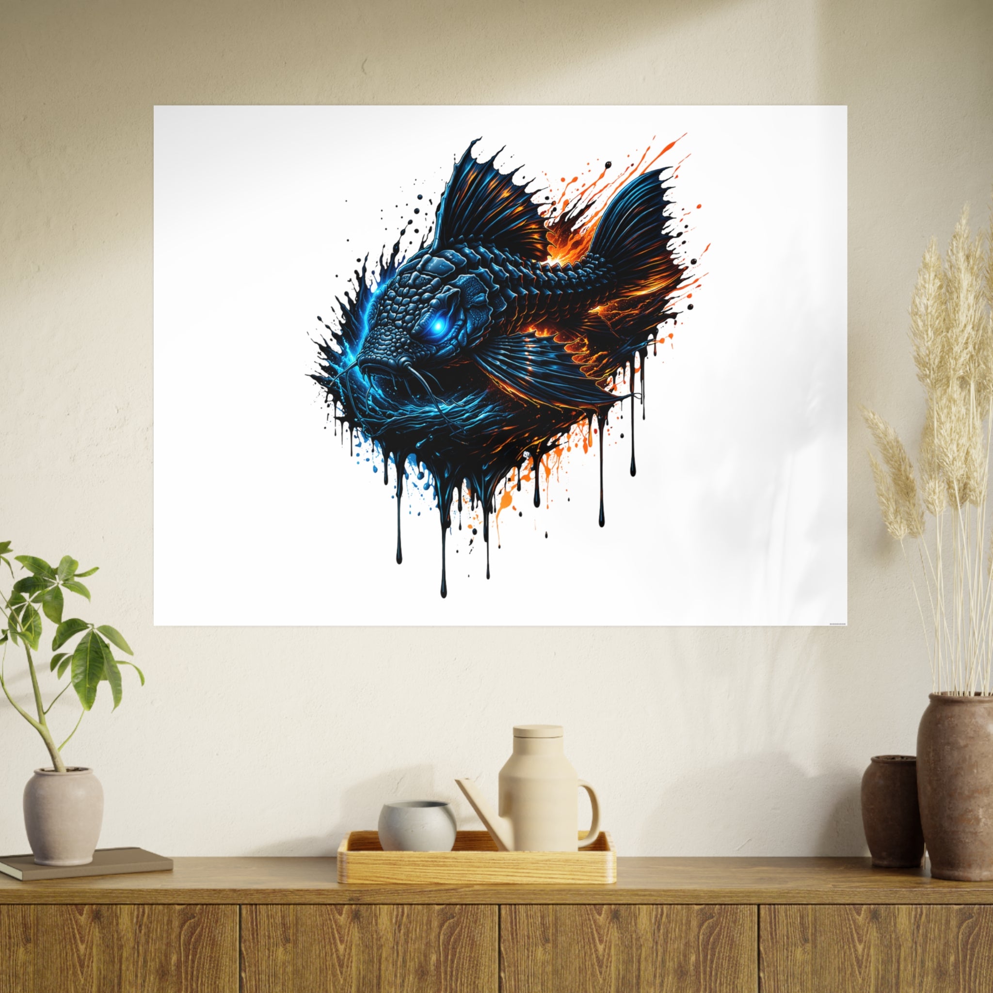 Armored Pleco L-185 – Premium Satin Photo Art Poster