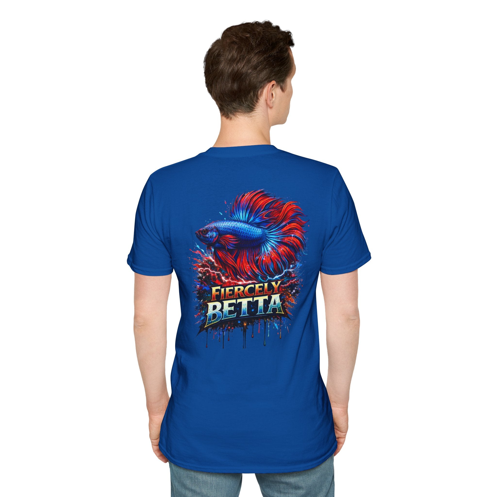 Fiercely Betta T-Shirt — Colorful Betta Fish Graphic Tee