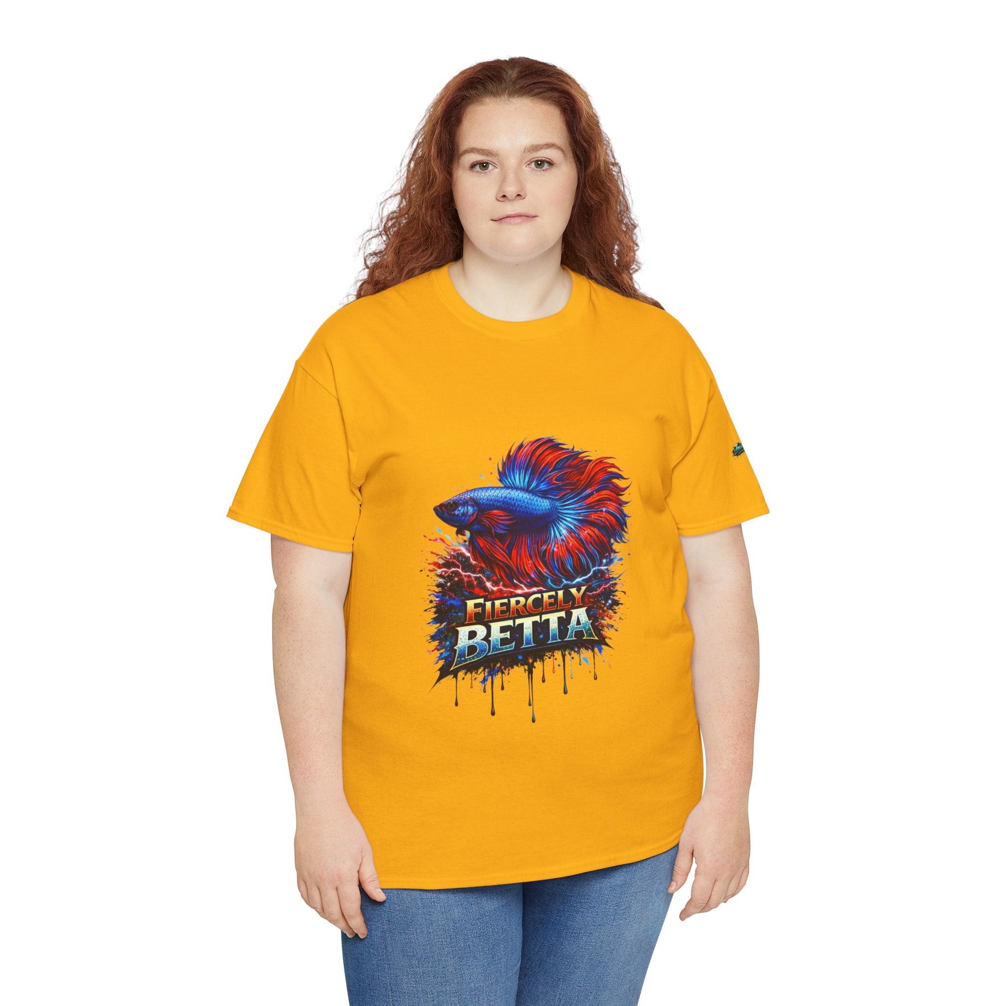 Betta Fish T-Shirt — Fiercely Betta Colorful Aquarium Fish Tee
