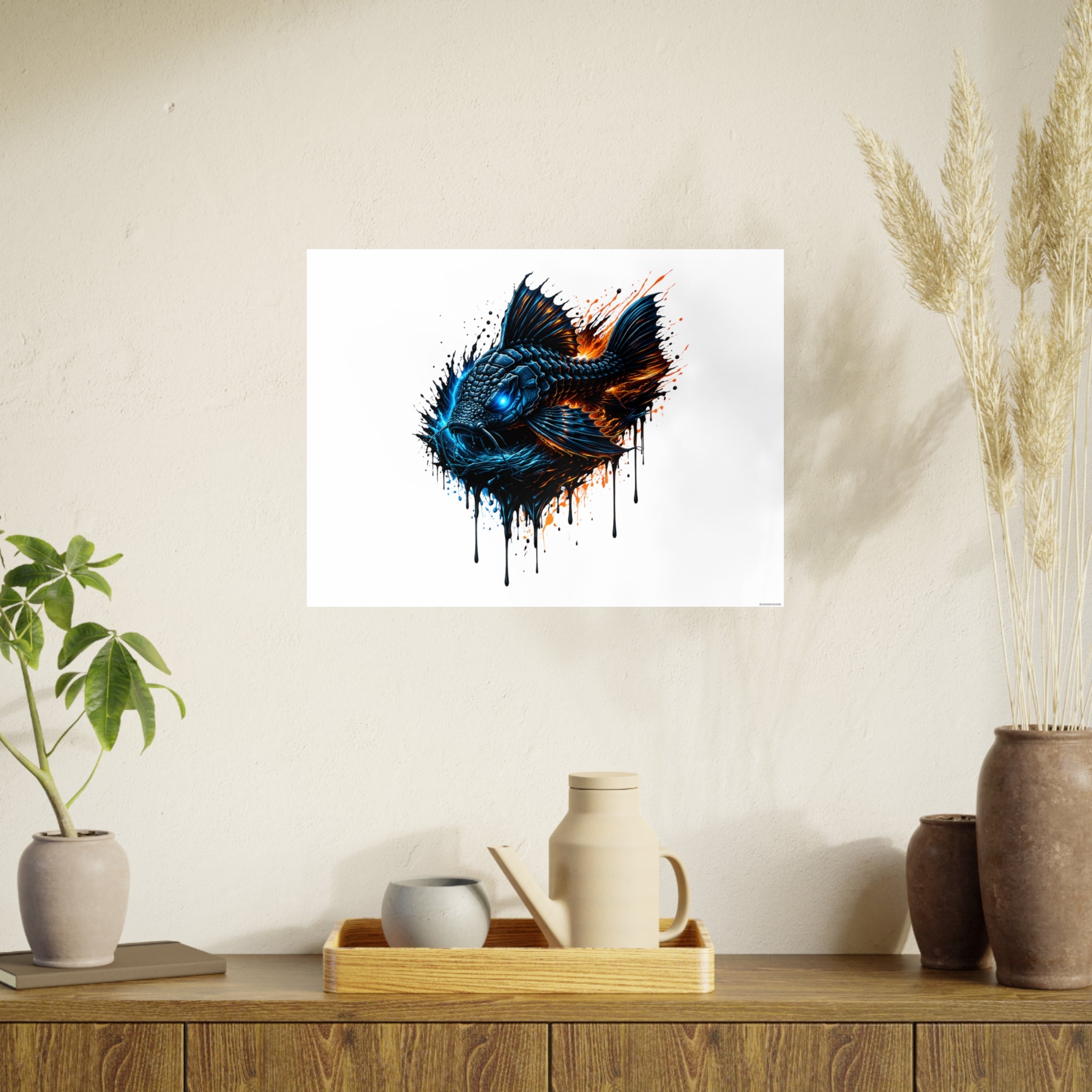 Armored Pleco L-185 – Premium Satin Photo Art Poster