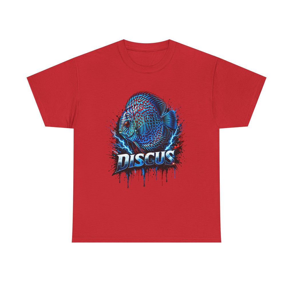 Discus Fish Graphic Tee - Vibrant Aquarium Fish Shirt