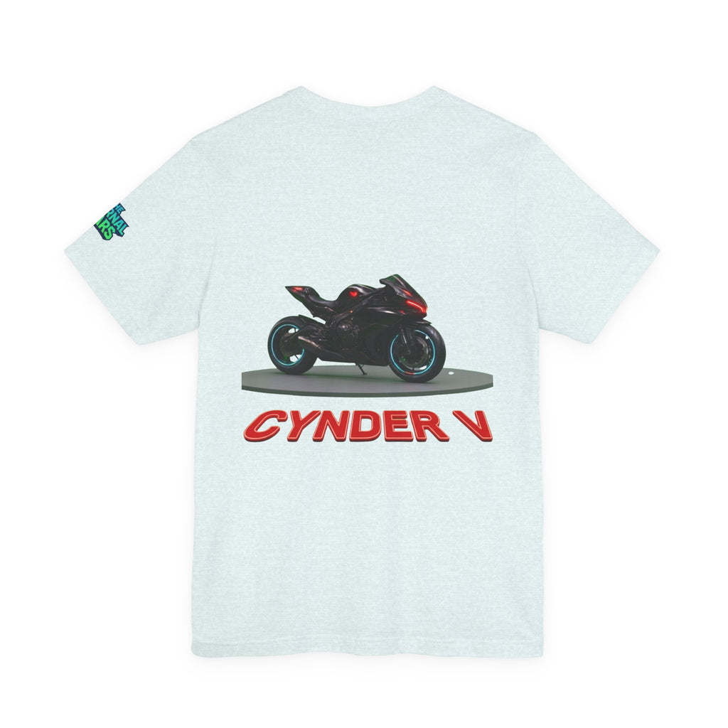 The Eternal Wars Motorcycle Tee — Cynder V Sportbike Graphic Shirt