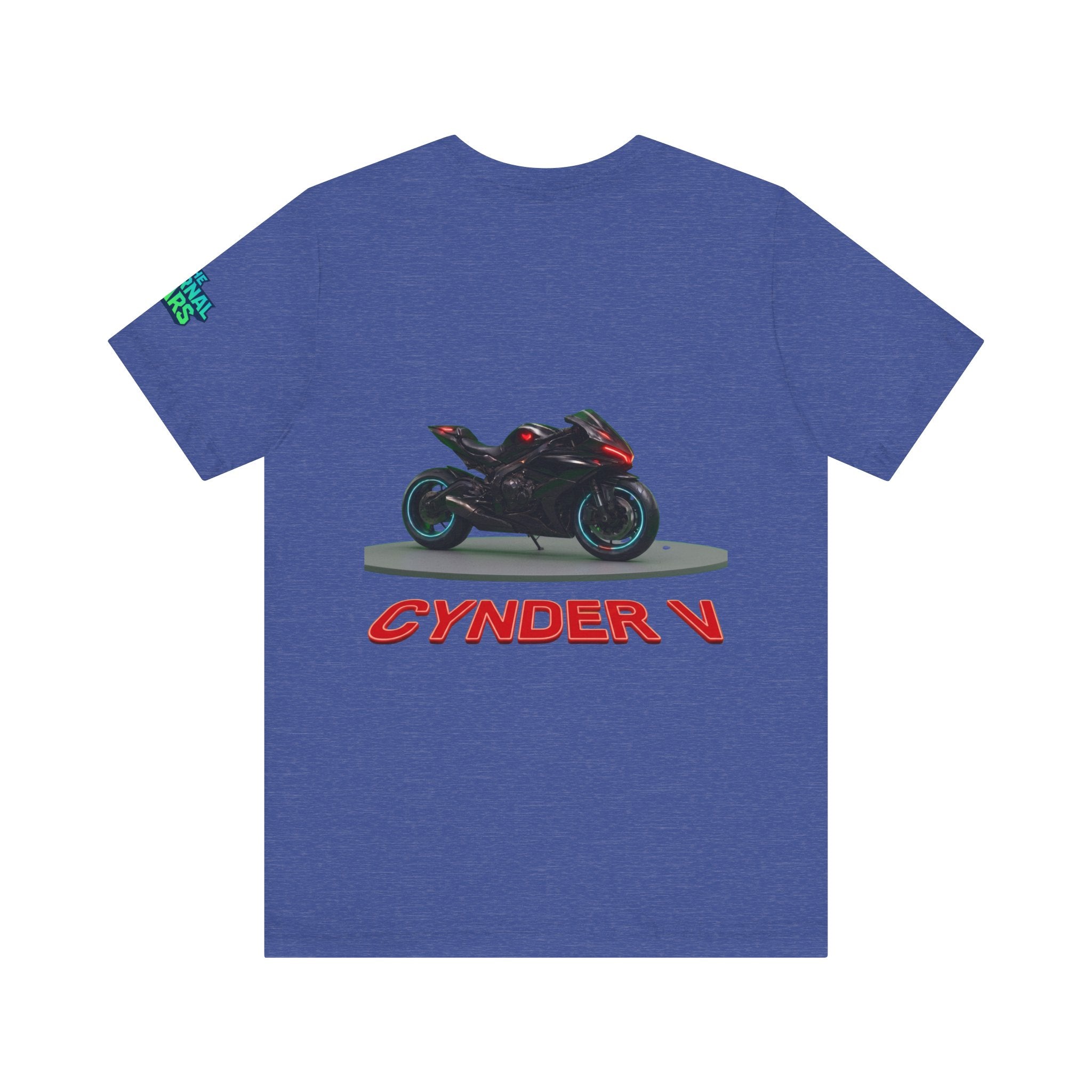 The Eternal Wars Motorcycle Tee — Cynder V Sportbike Graphic Shirt