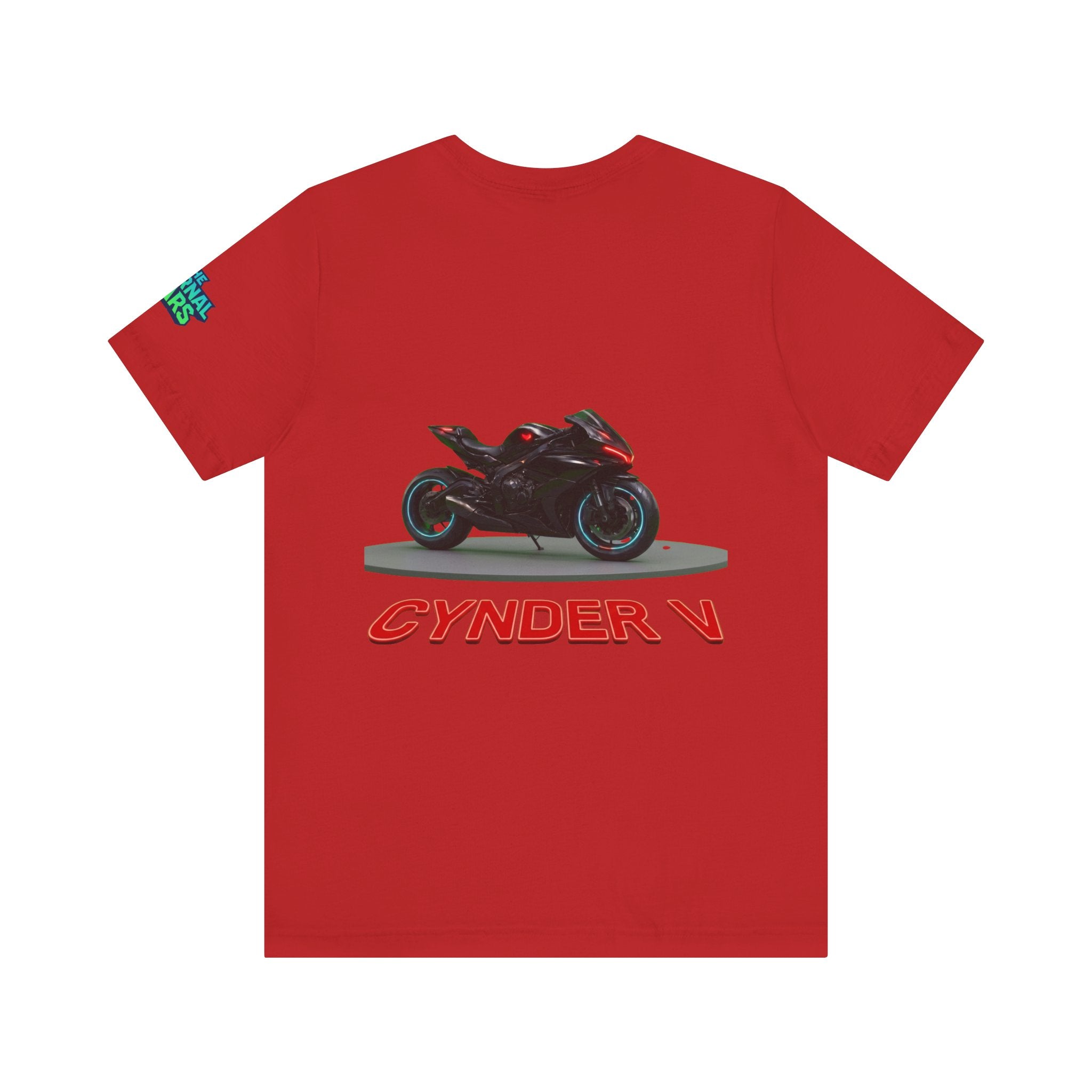 The Eternal Wars Motorcycle Tee — Cynder V Sportbike Graphic Shirt
