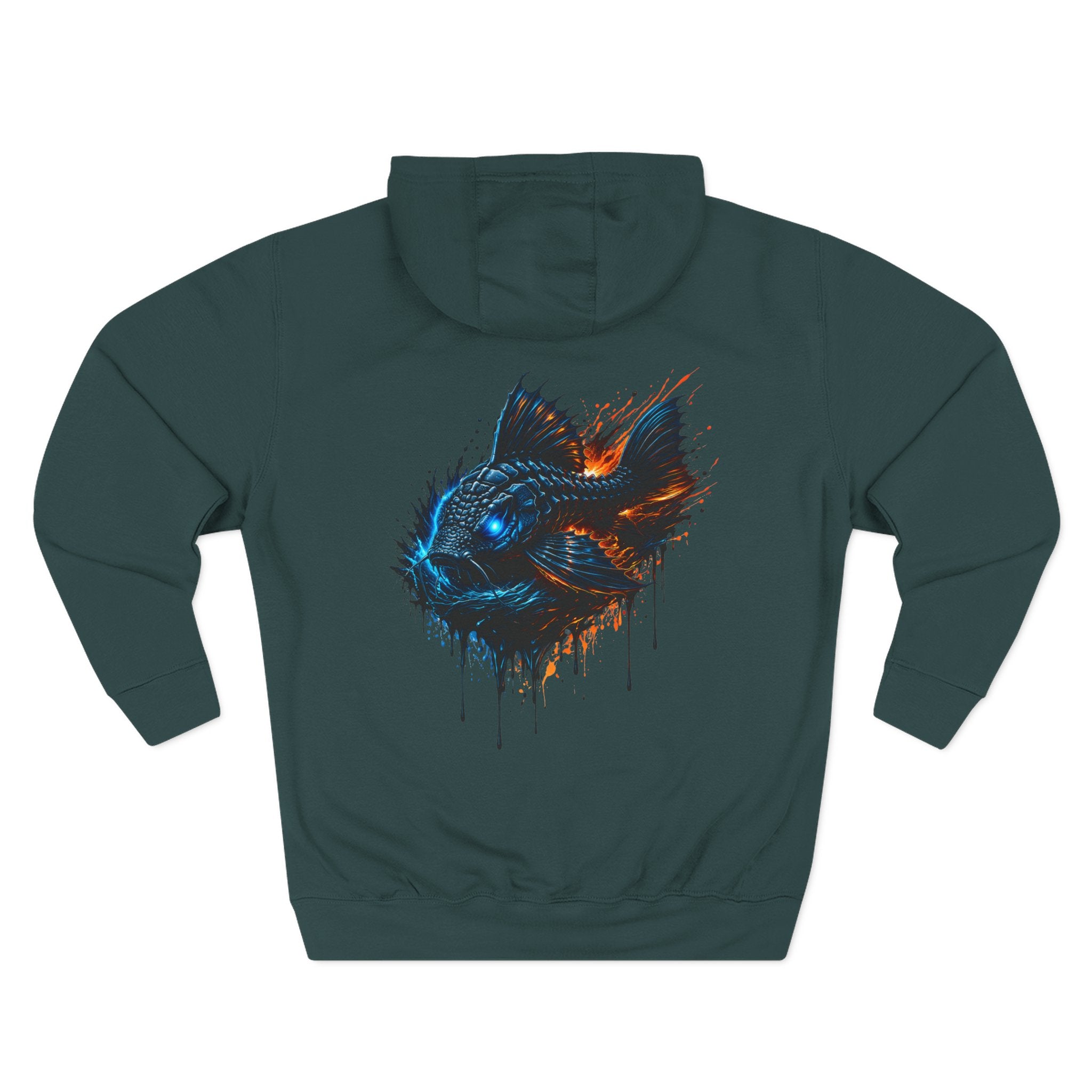L-185 Xingu Spiny Monster Pleco — Urban Mural Hoodie