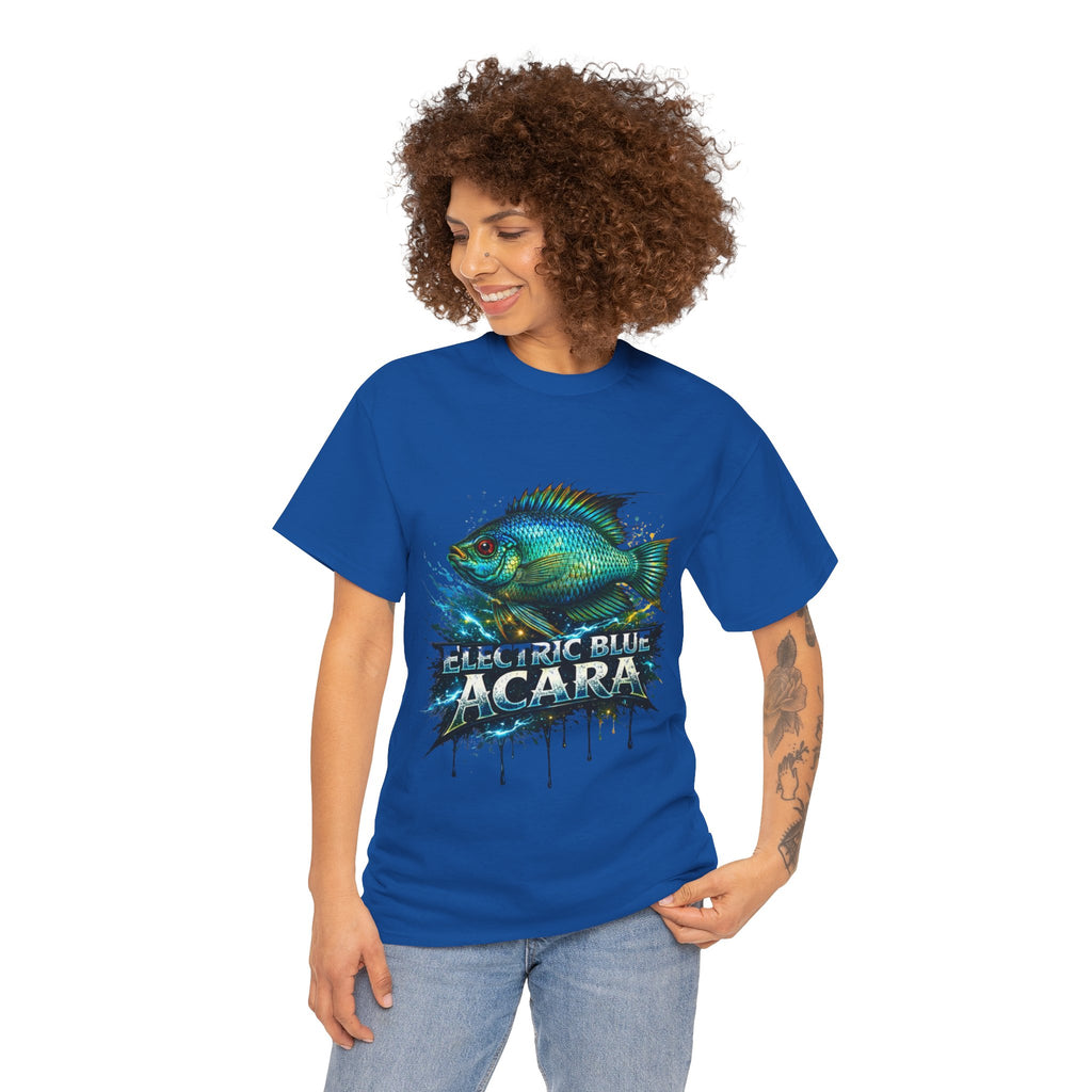 Electric Blue Acara – Premium Graphic Tee