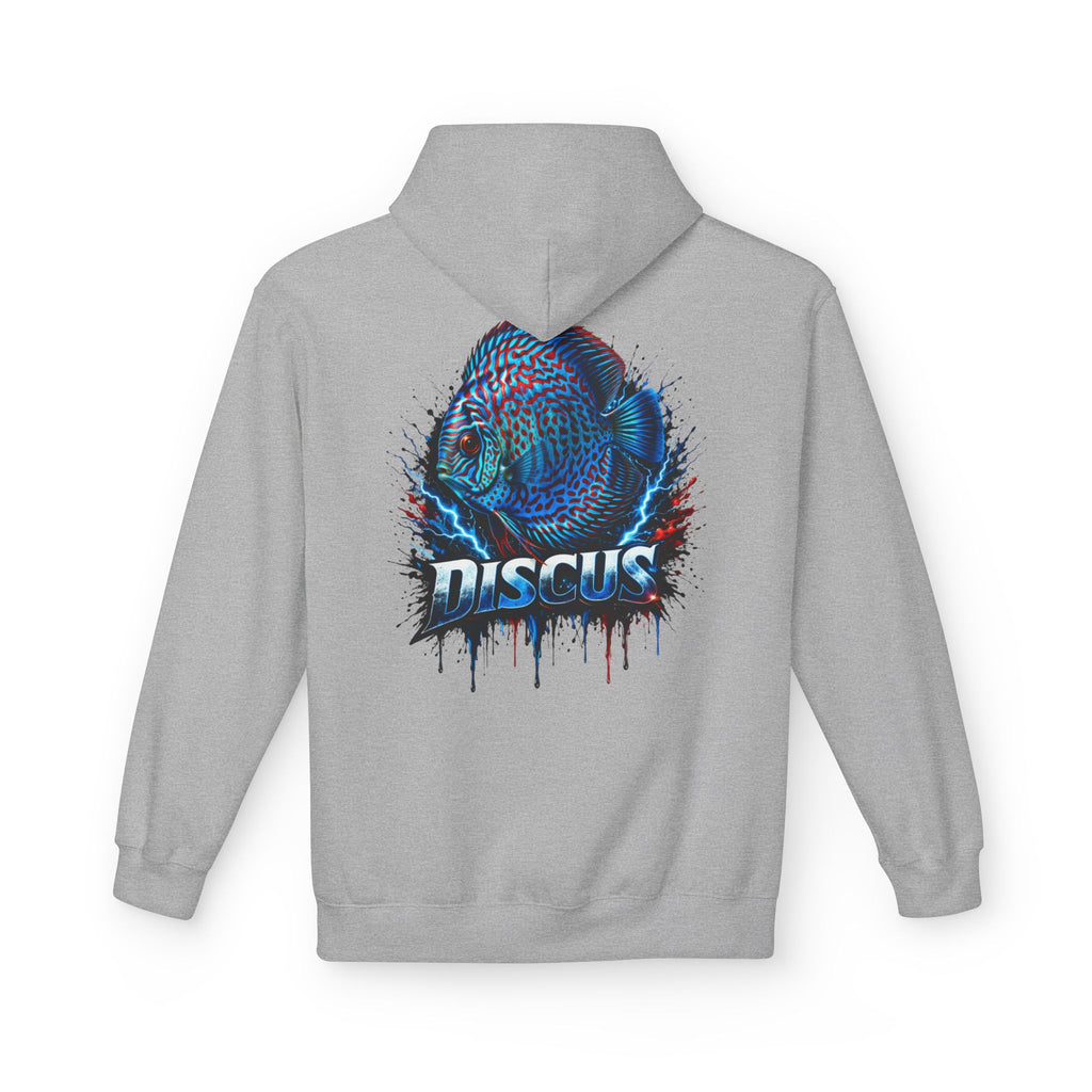 Discus Fish Hoodie — Vibrant Aquarium Graphic Pullover