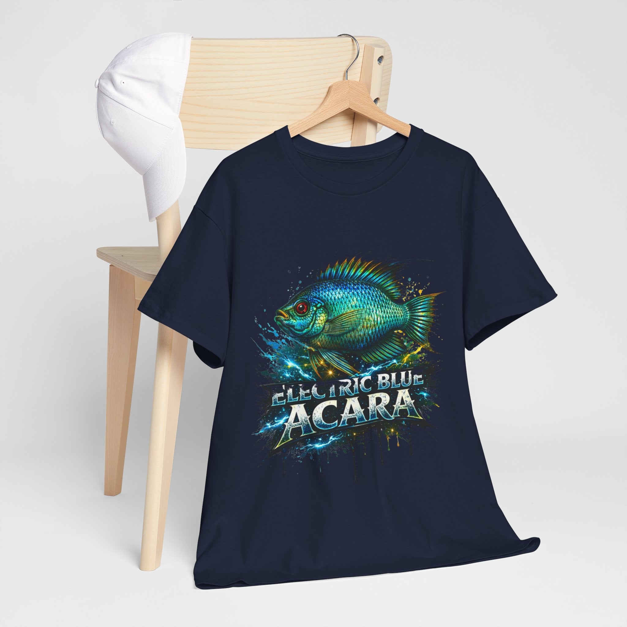 Electric Blue Acara – Premium Graphic Tee