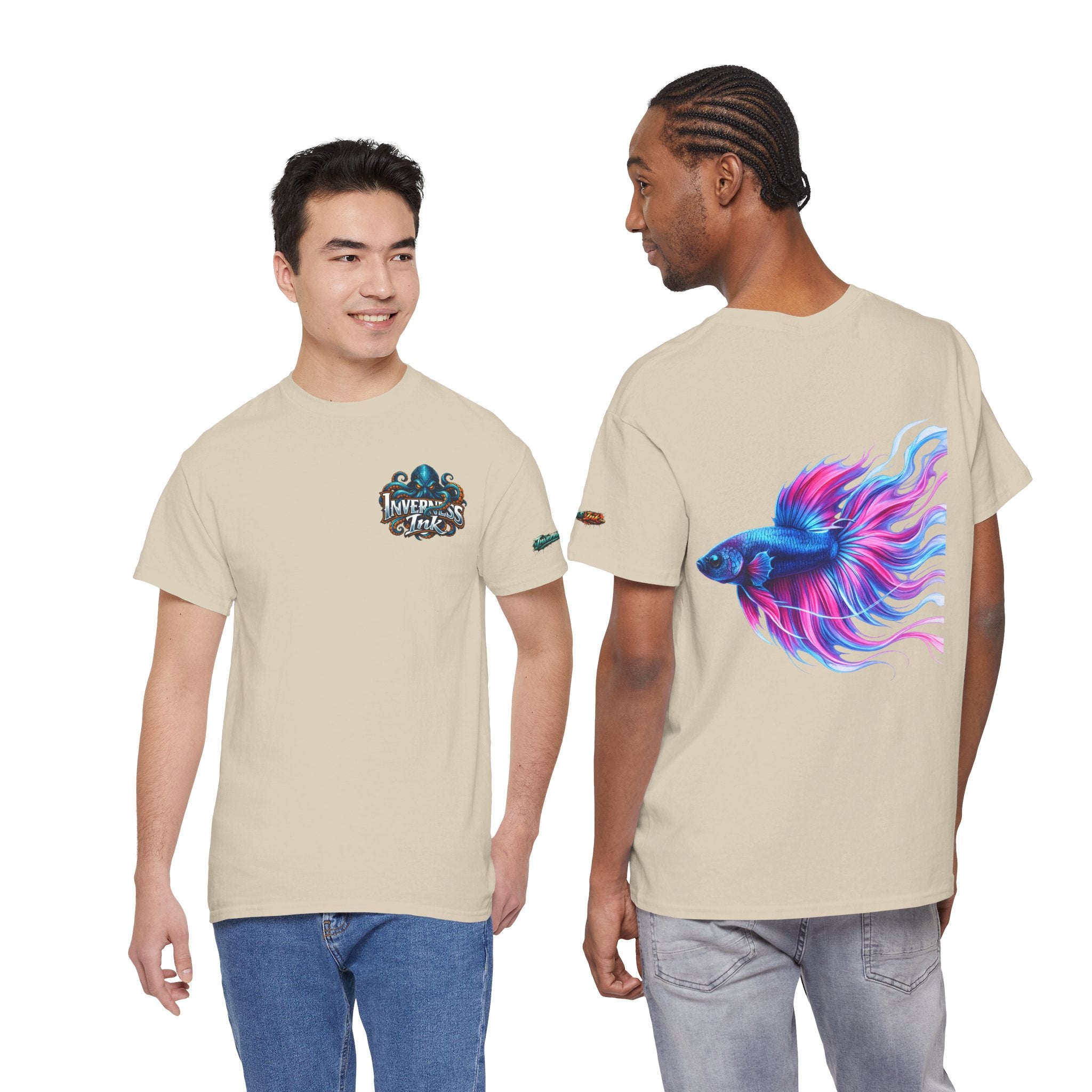 Electric Paint Betta — Classic Heavy Cotton Tee
