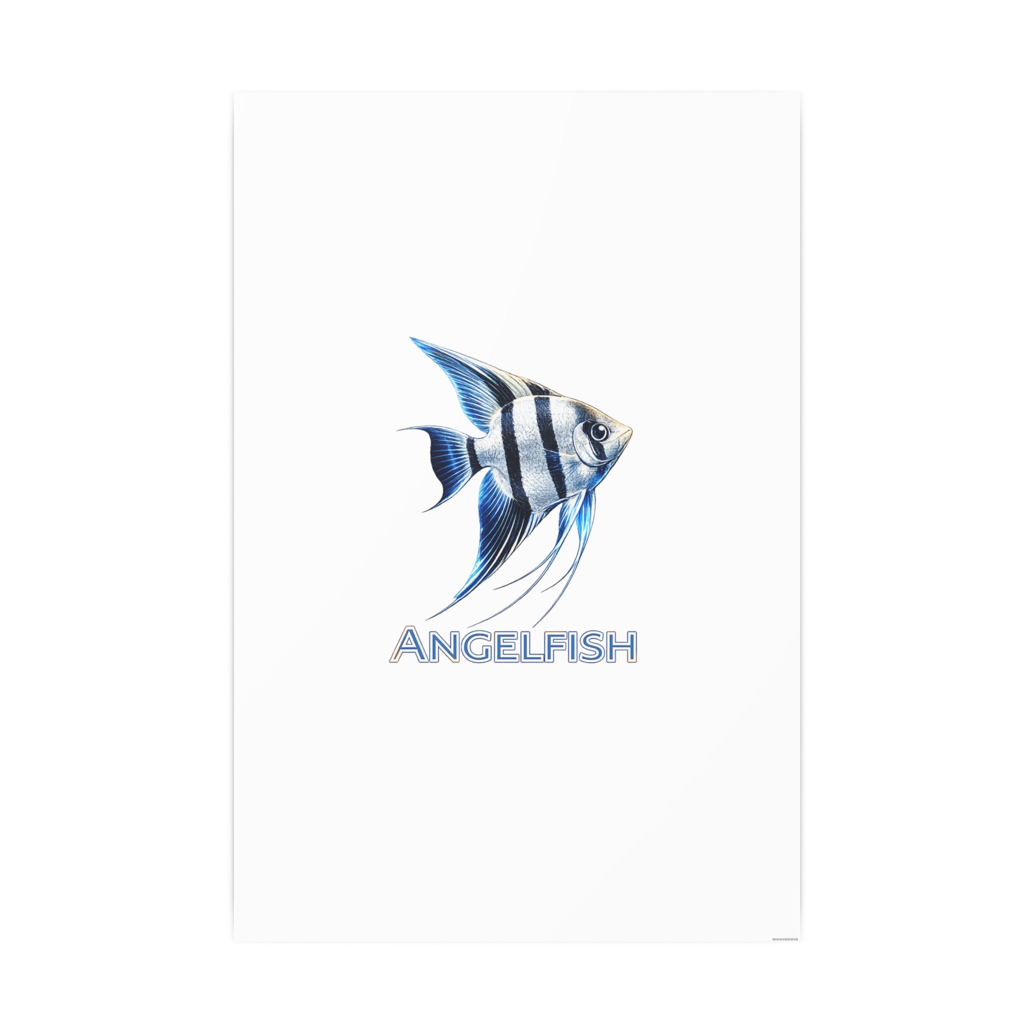 Angelfish – Premium Satin Photo Art Poster