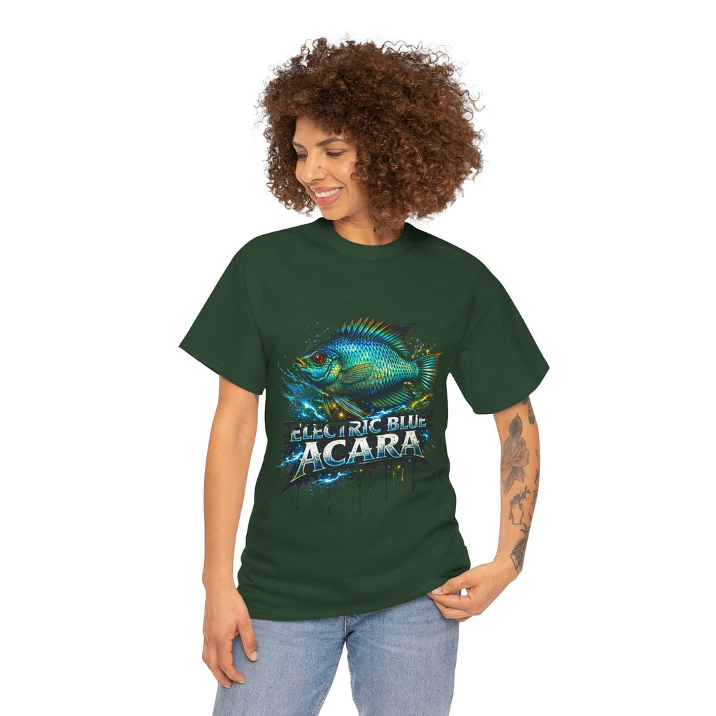 Electric Blue Acara – Premium Graphic Tee
