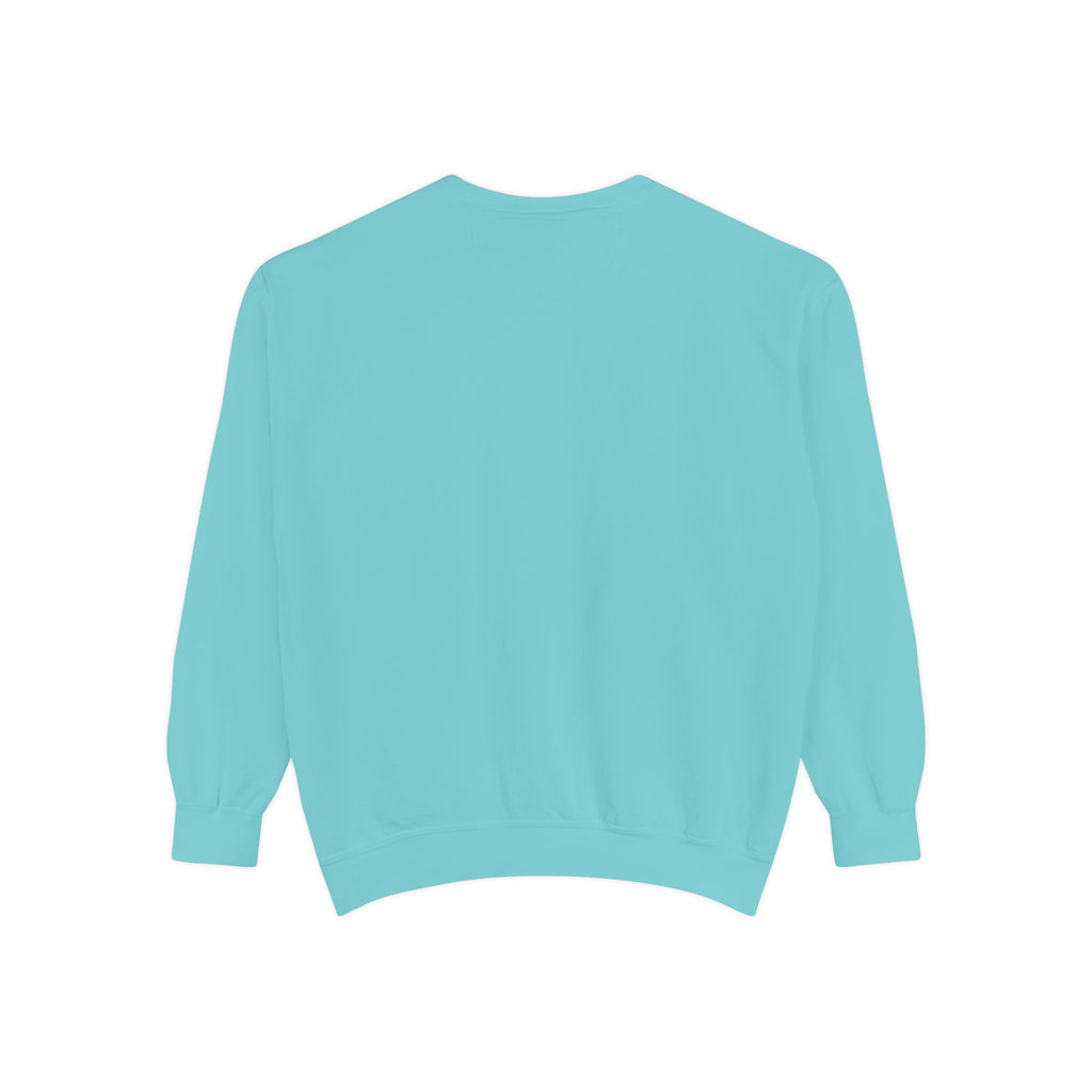 Electric Blue Acara – Garment-Dyed Premium Sweatshirt