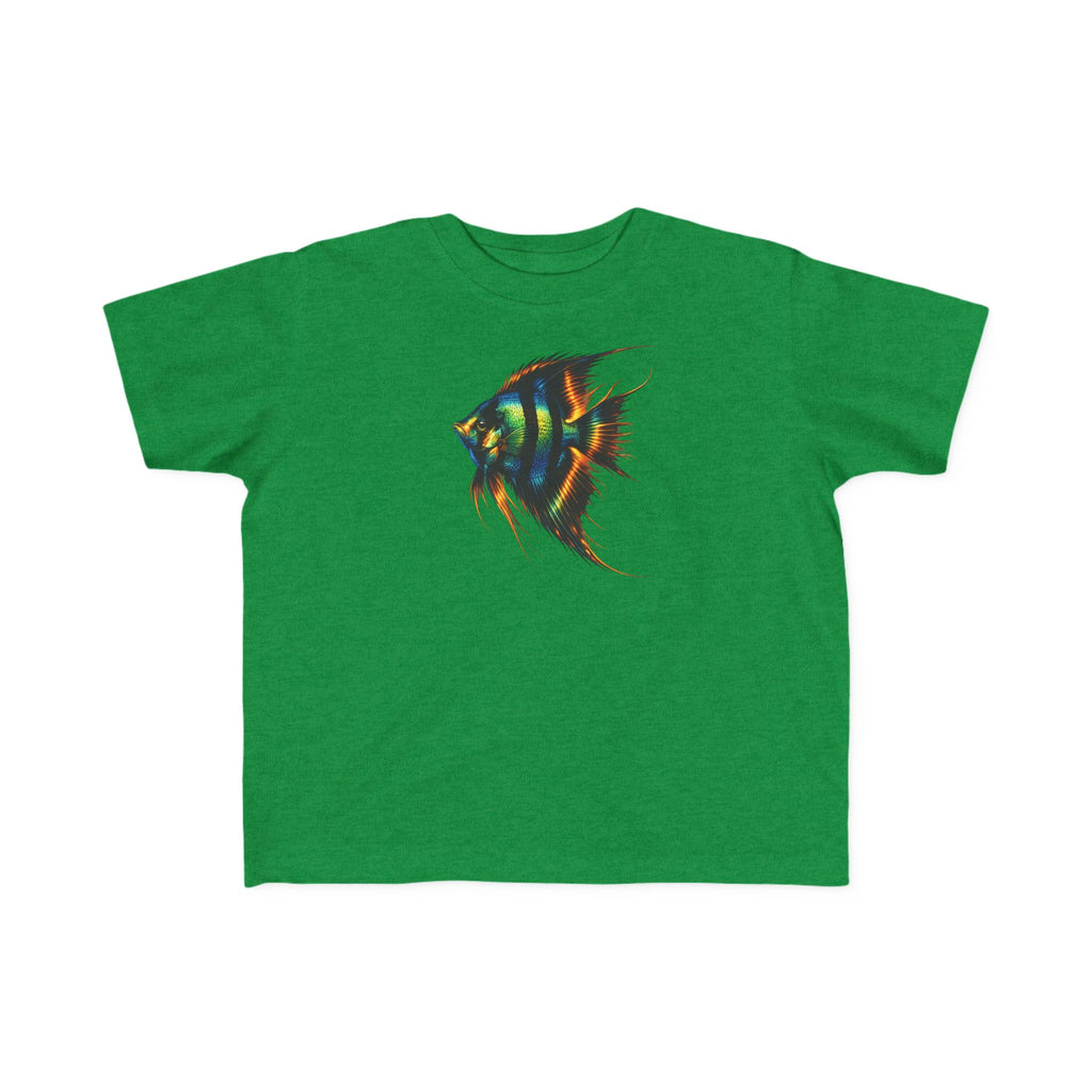 Toddler Fish Tee — Colorful Angelfish Graphic Kids Shirt
