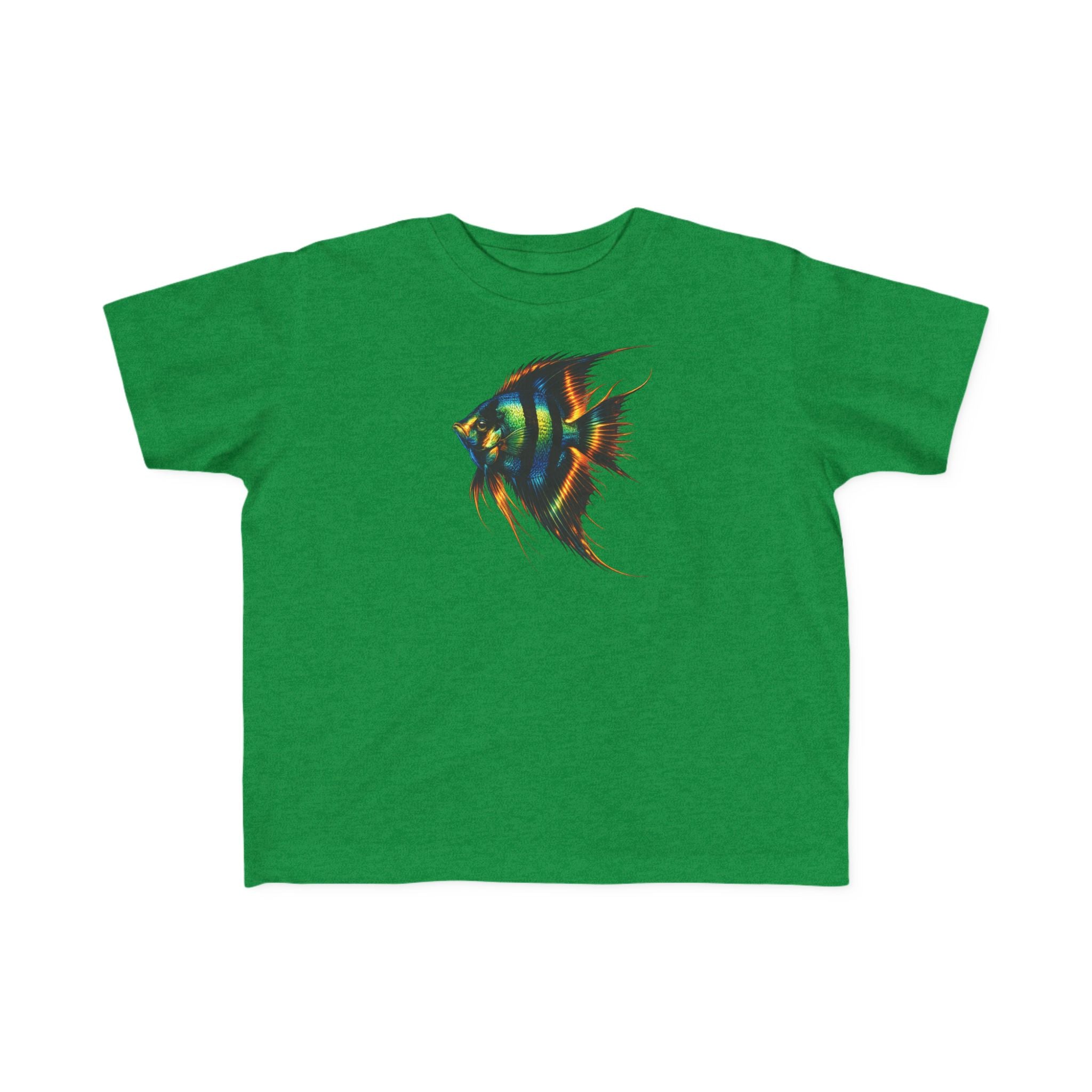 Toddler Fish Tee — Colorful Angelfish Graphic Kids Shirt