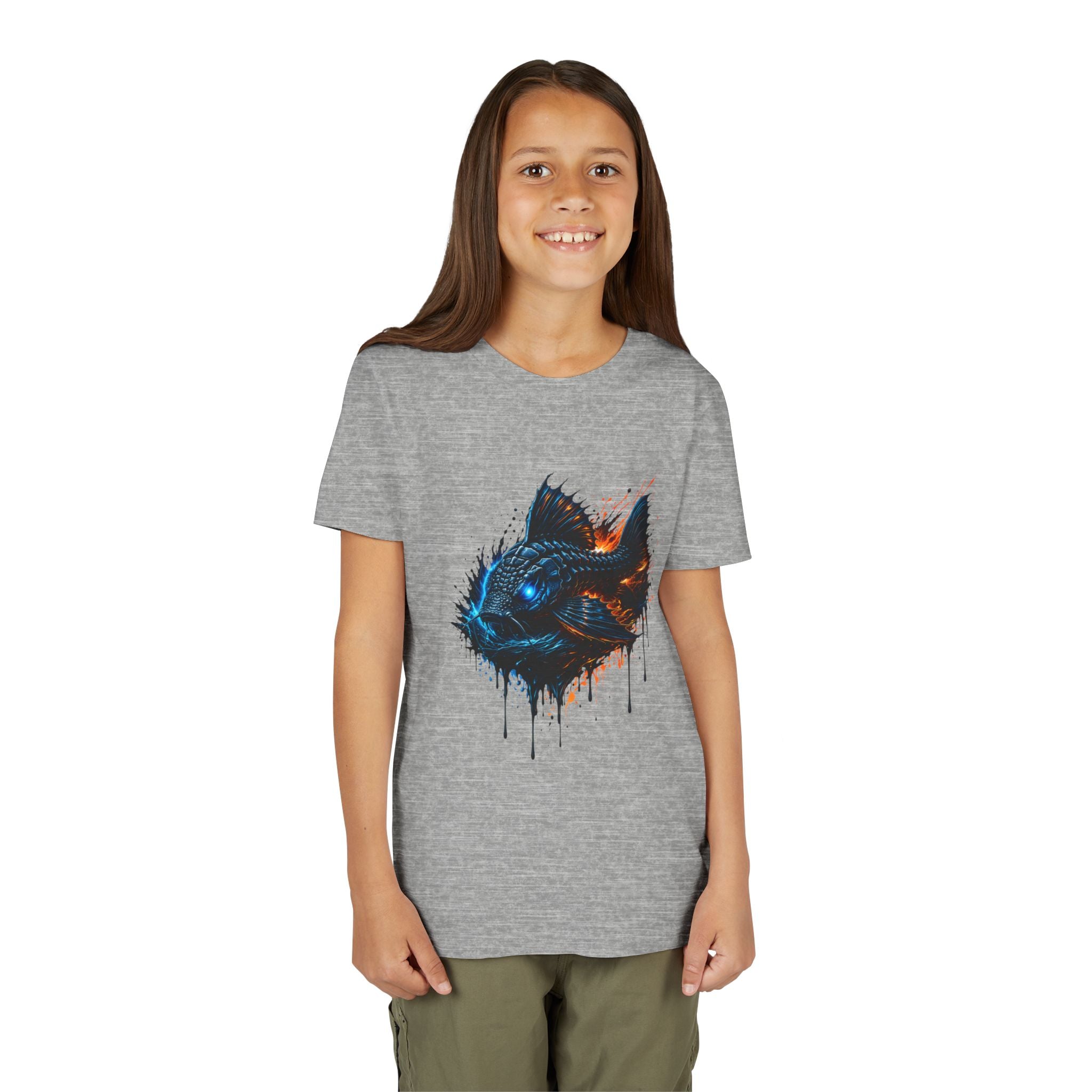 Armored Pleco L-185 – Youth Premium Fine Jersey Tee