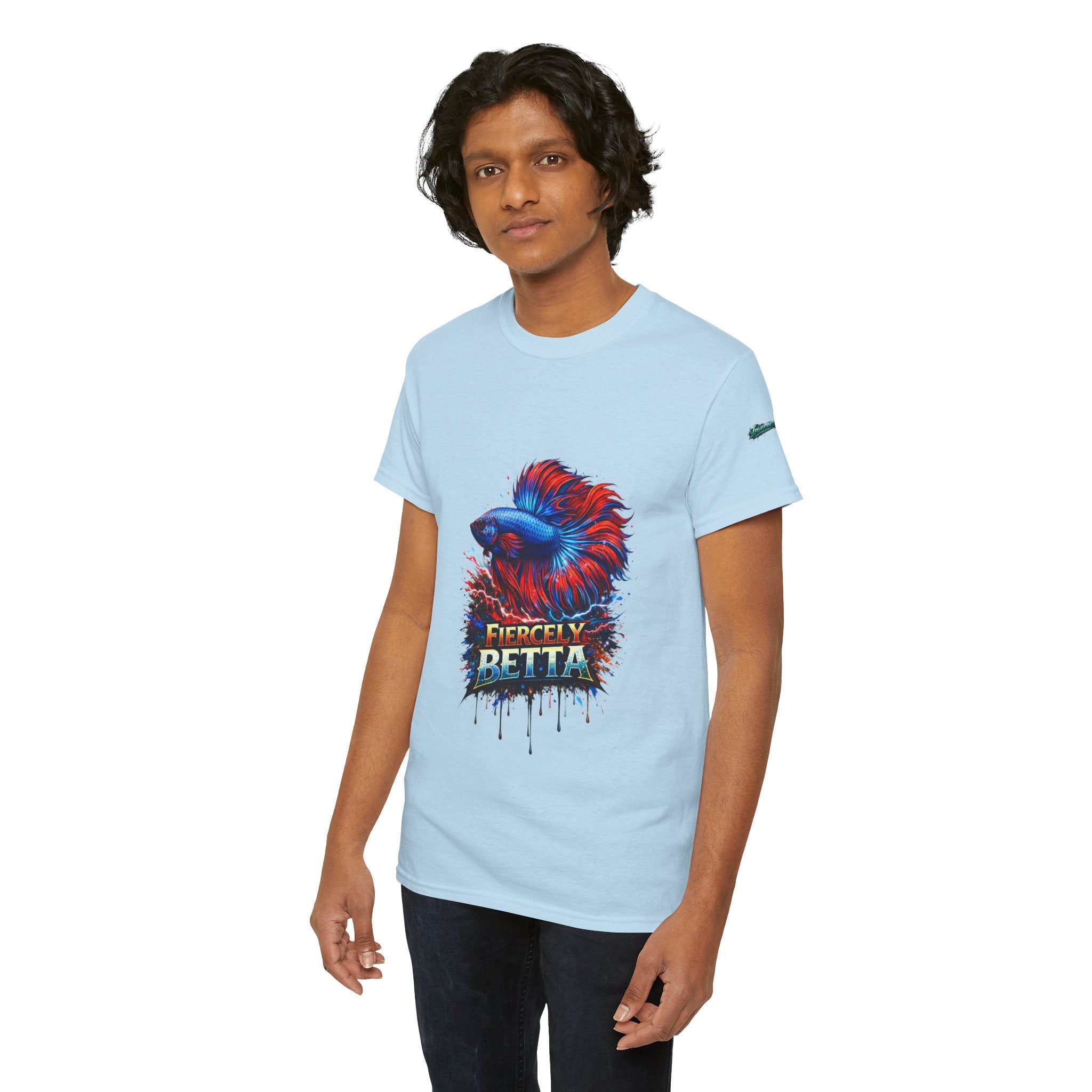 Betta Fish T-Shirt — Fiercely Betta Colorful Aquarium Fish Tee
