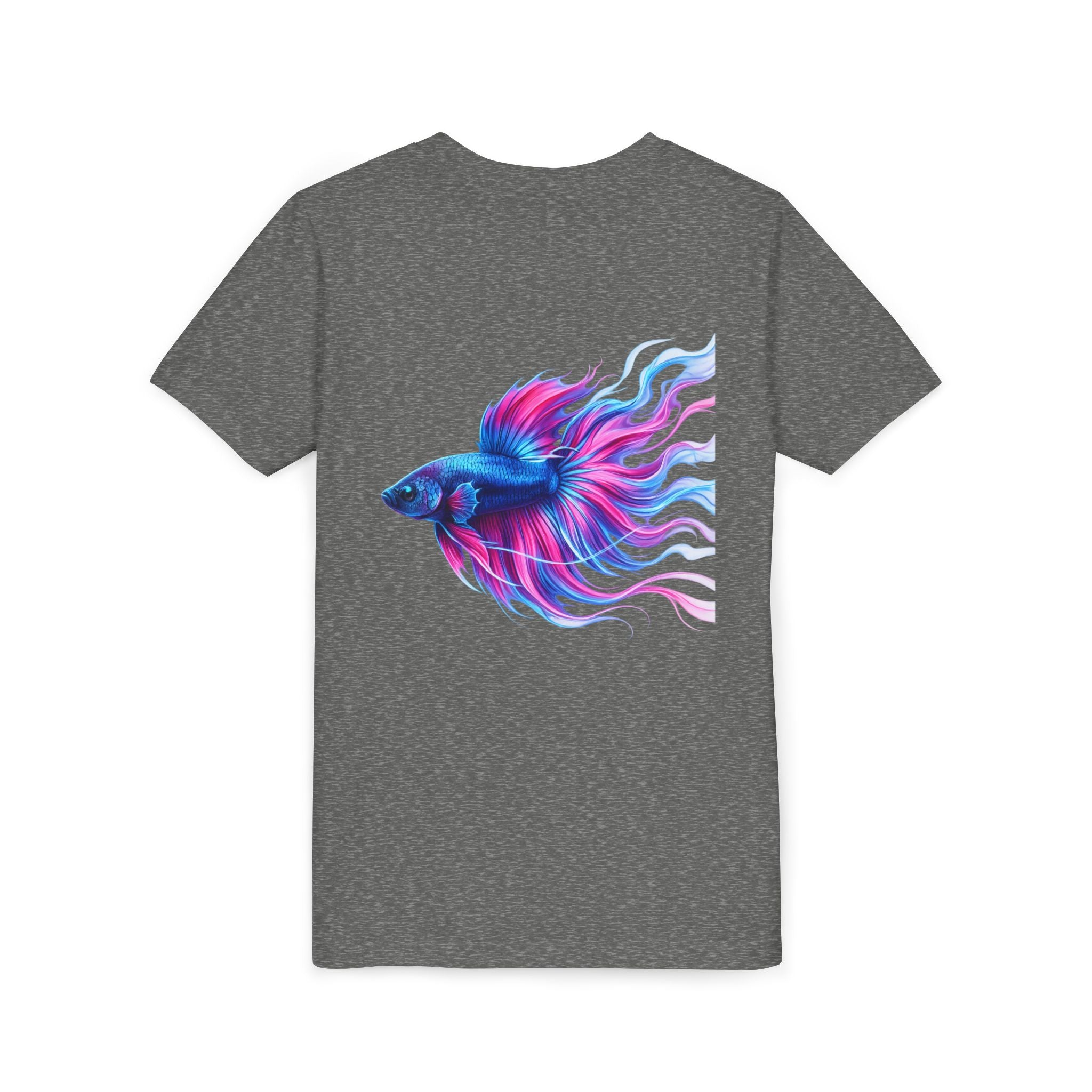 Youth Tee - Colorful Betta Fish Graphic Shirt