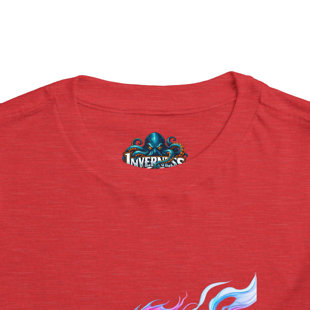 Toddler Tee — Colorful Betta Fish Graphic Kids Shirt