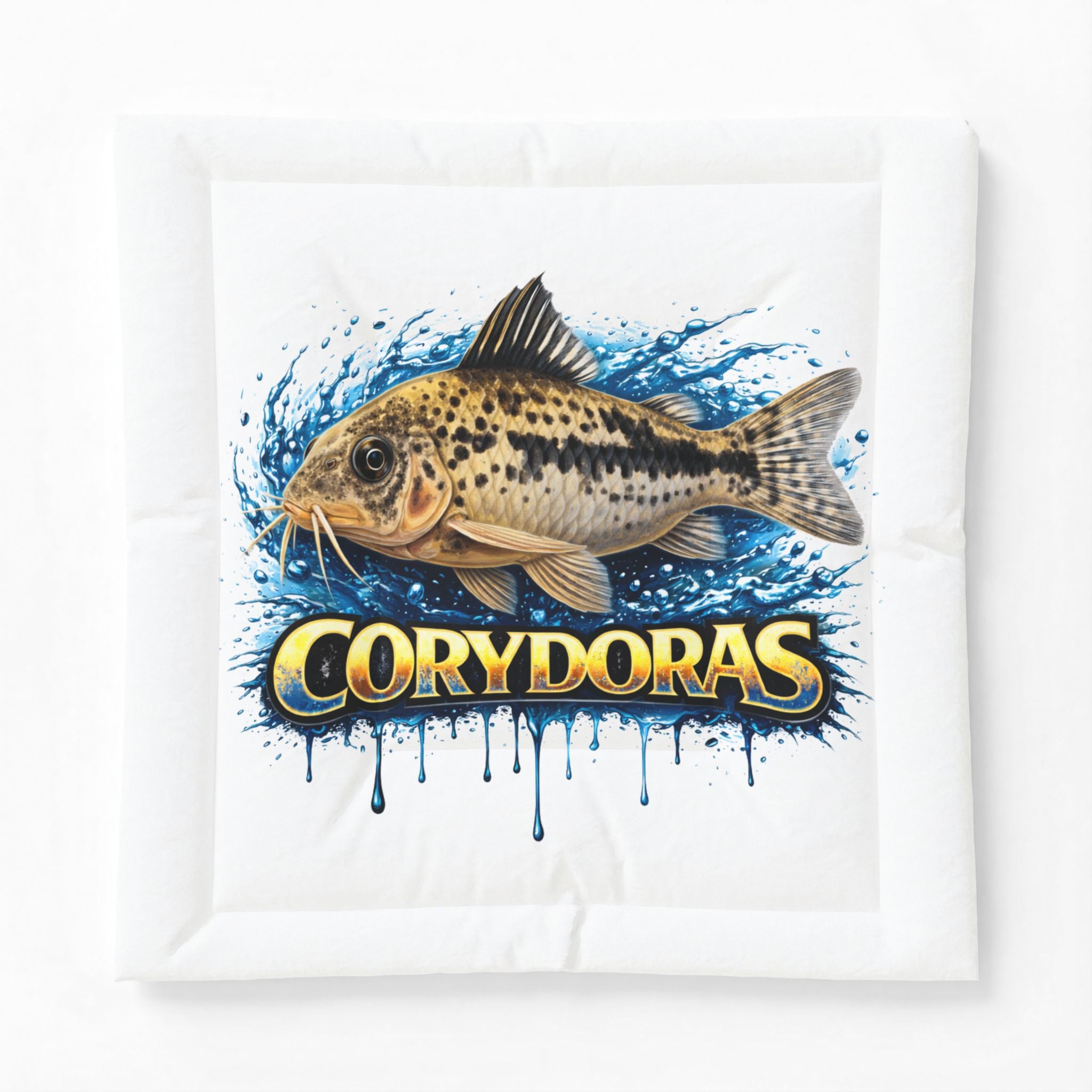 Corydoras Fish Cotton Comforter – Aquatic Aquarium Lover Bedding