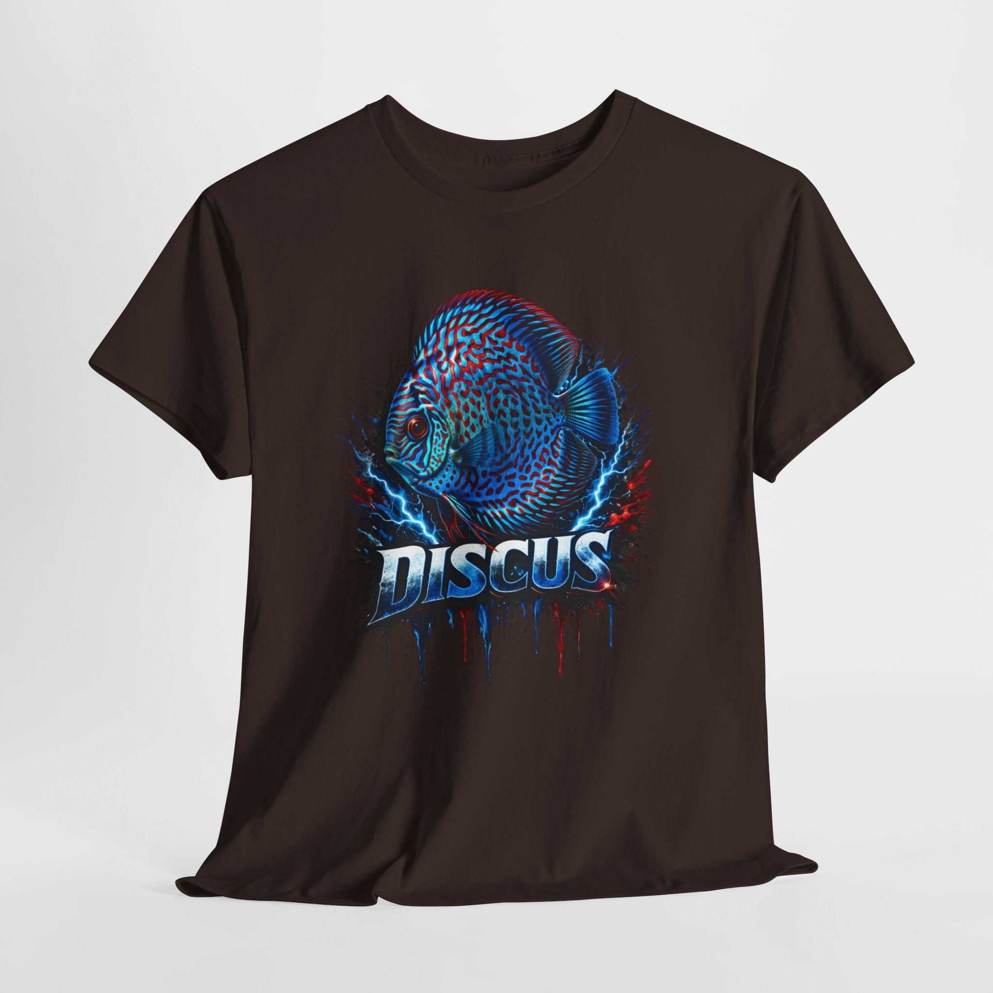 Discus Fish Graphic Tee - Vibrant Aquarium Fish Shirt