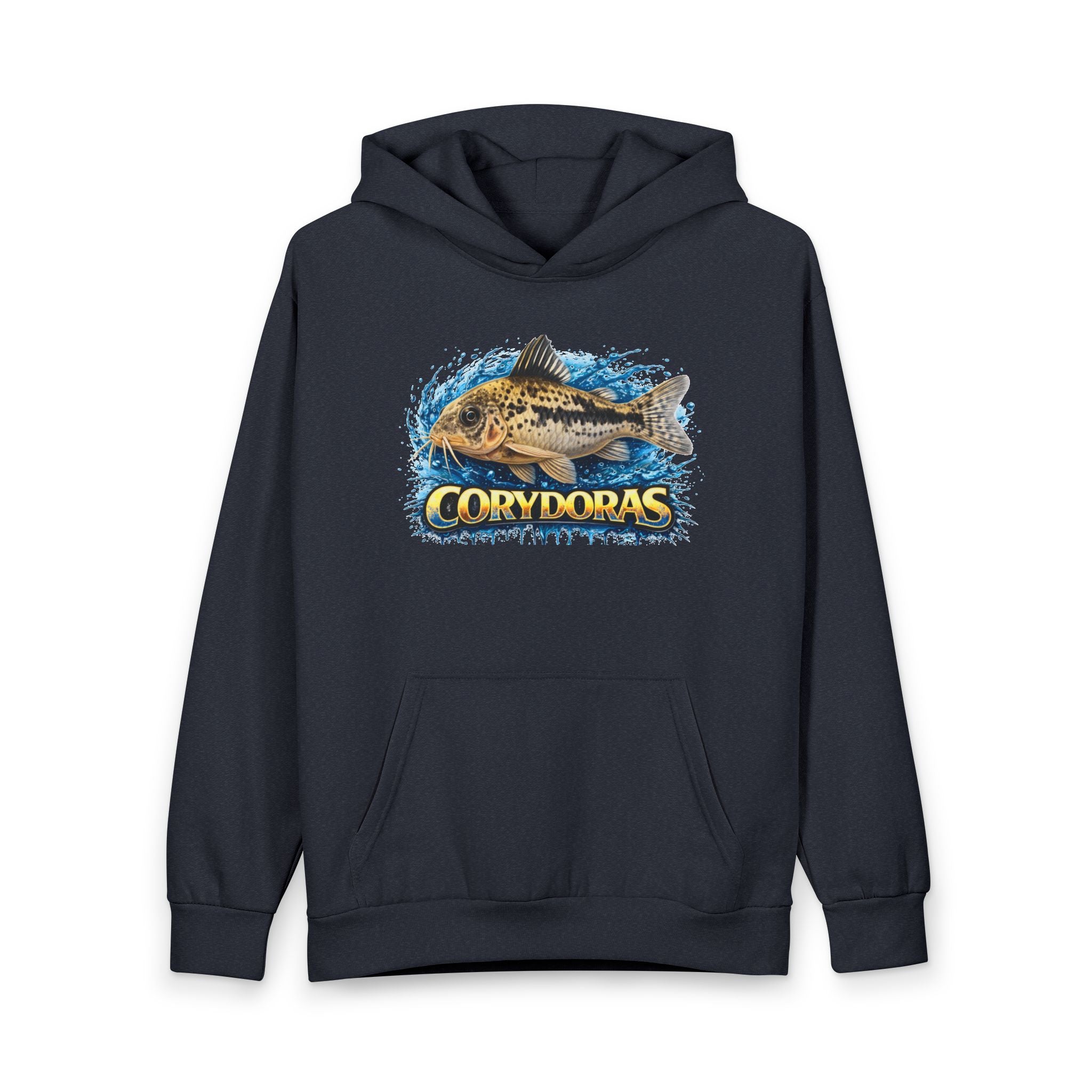 Corydoras Fish Hoodie – Aquarium Catfish Pullover for Fishkeepers
