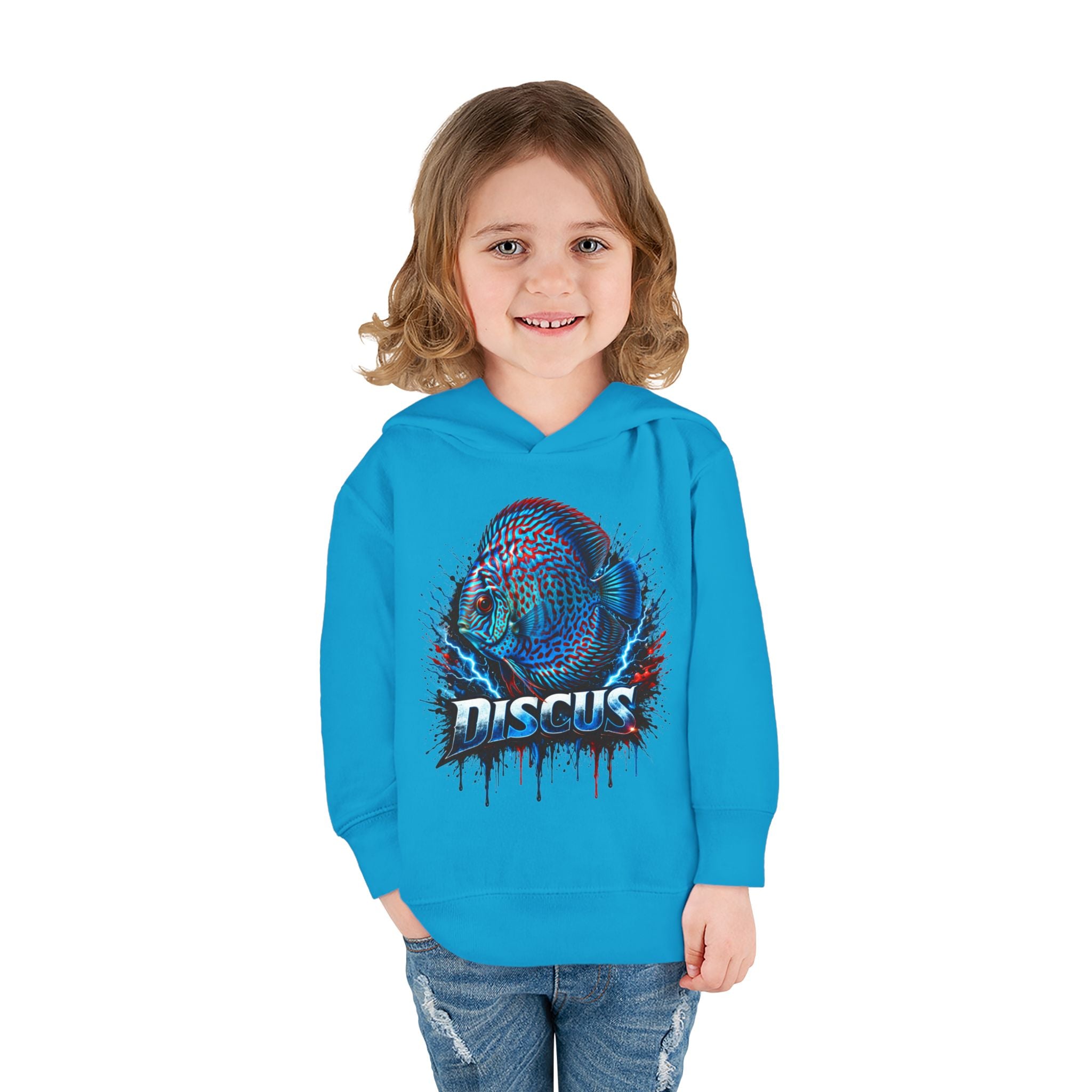 Electric Discus – Toddler Premium "Lightning" Fleece Hoodie