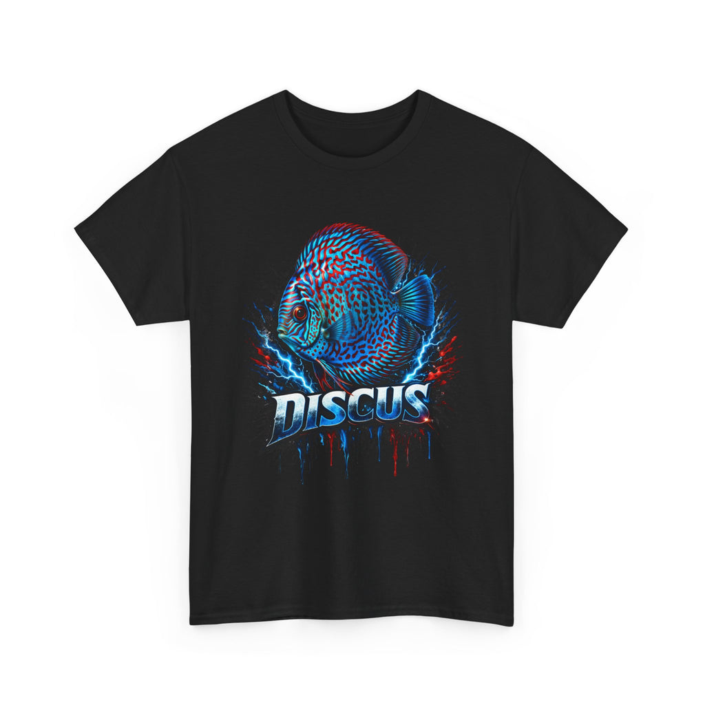 Discus Fish Graphic Tee - Vibrant Aquarium Fish Shirt
