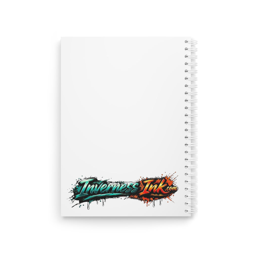 Betta Fish Spiral Notebook — Fiercely Betta Colorful Aquarium Journal