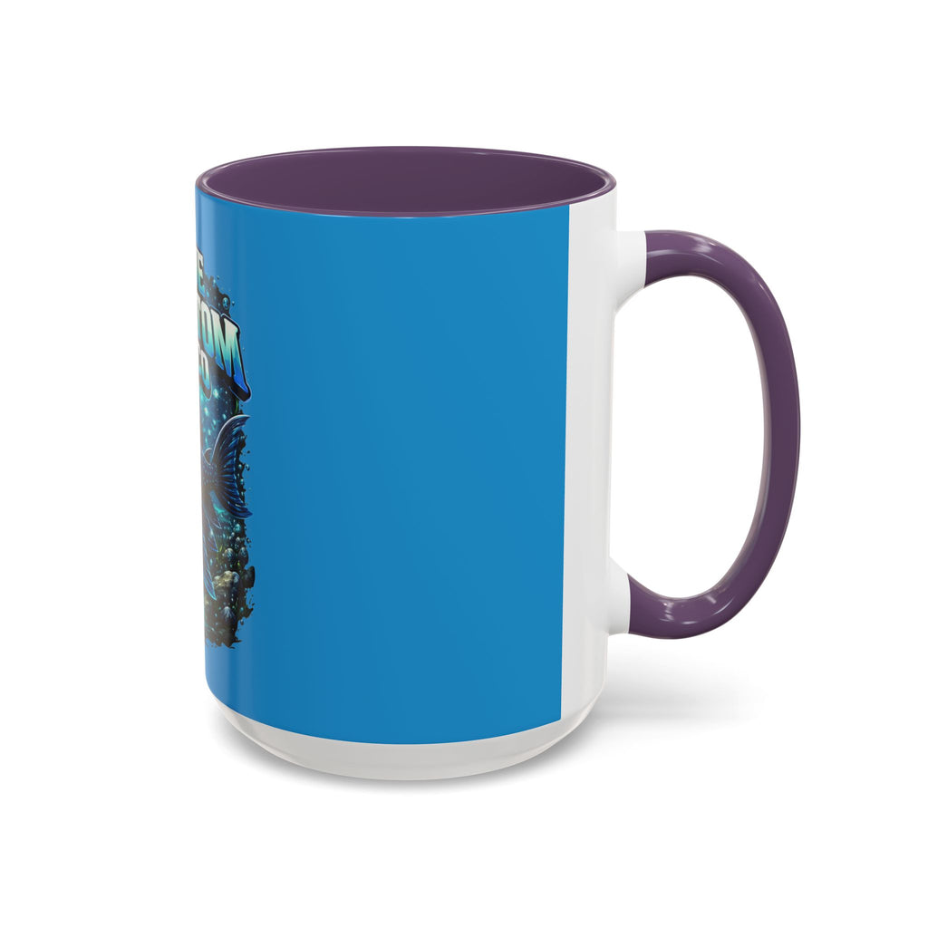 Blue Phantom Pleco Accent Coffee Mug – Aquarium Fish Lover Gift (11/15oz)