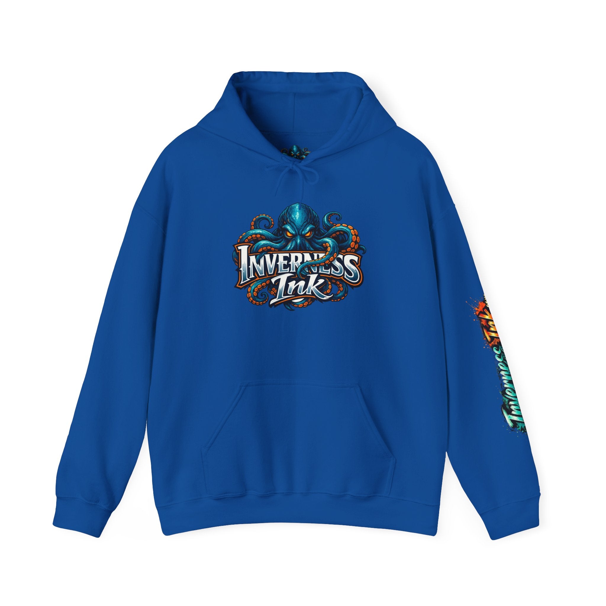 Electric Paint Betta — Artisan Series Hoodie — Inverness Ink Graphic Pullover