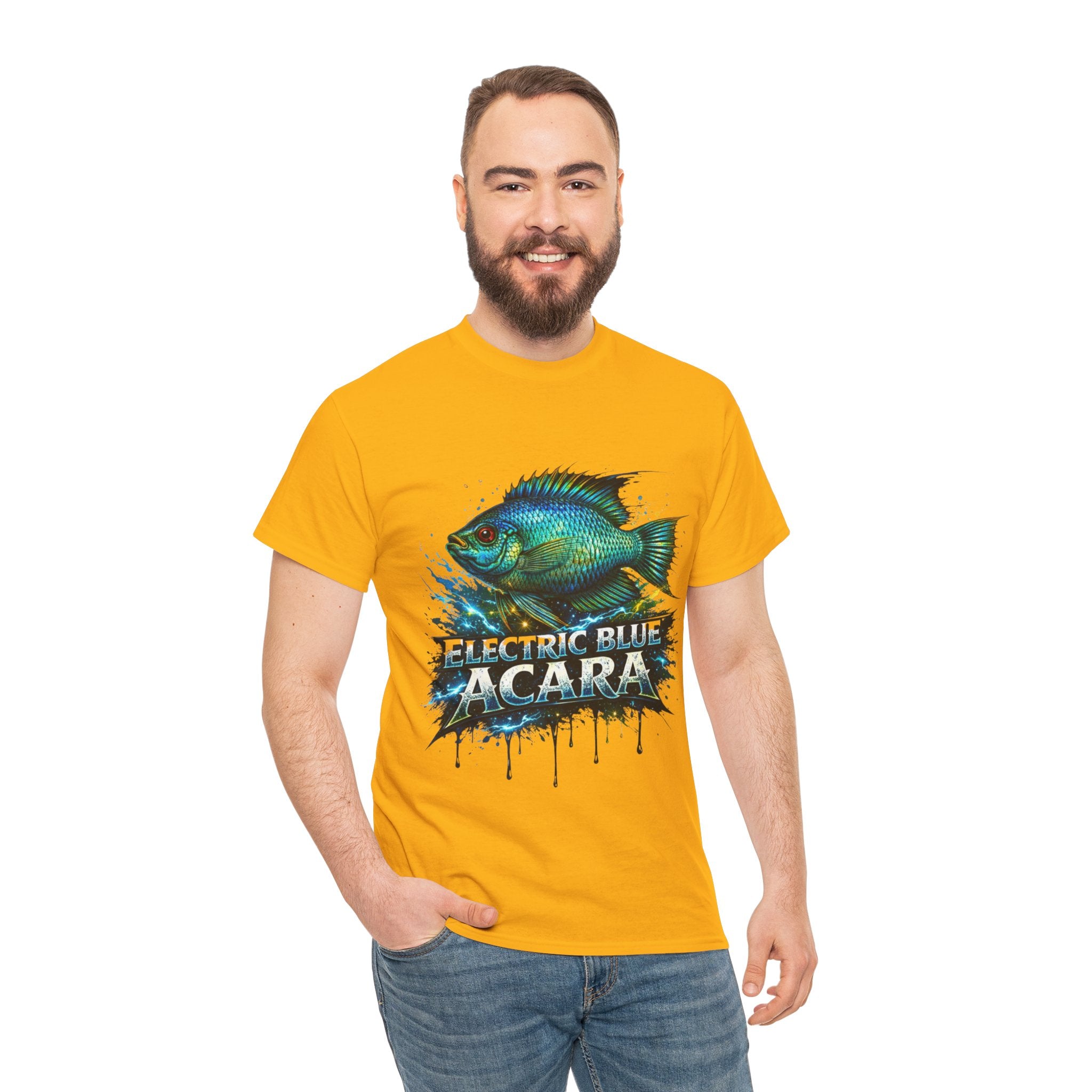 Electric Blue Acara – Premium Graphic Tee