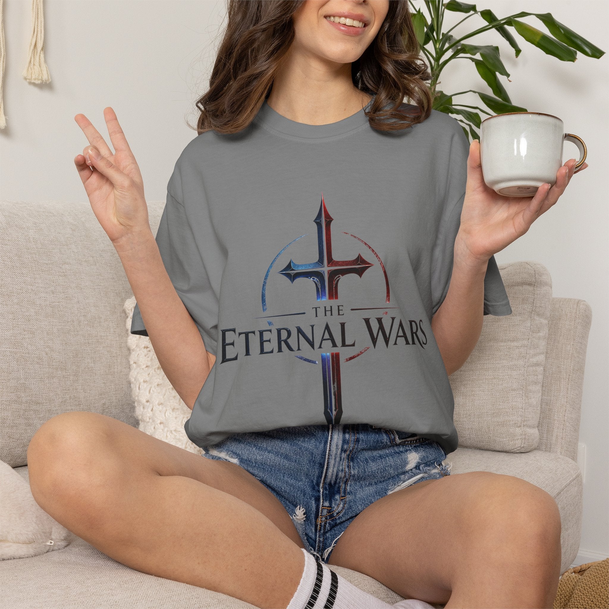 The Eternal Wars Sword Crest Tee