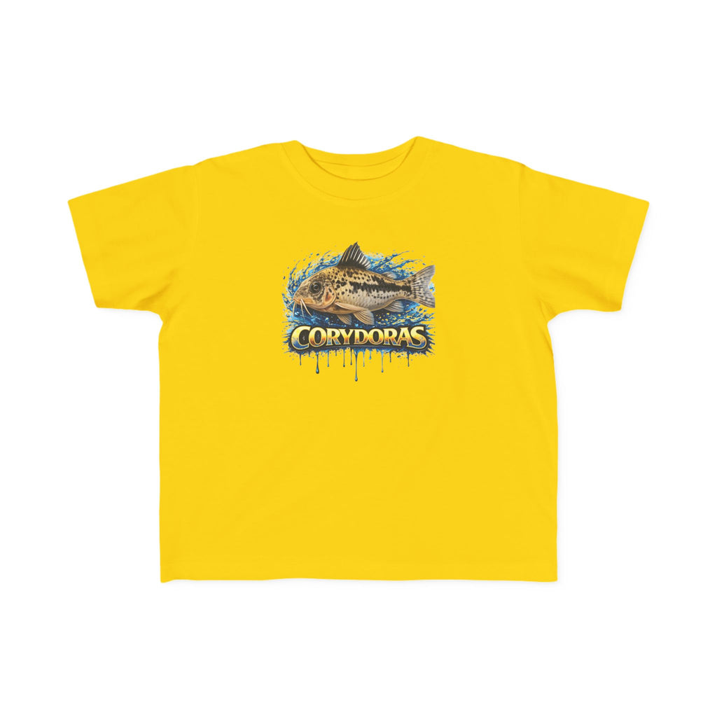 Toddler Tee — 'Corydoras' Aquarium Fish Graphic