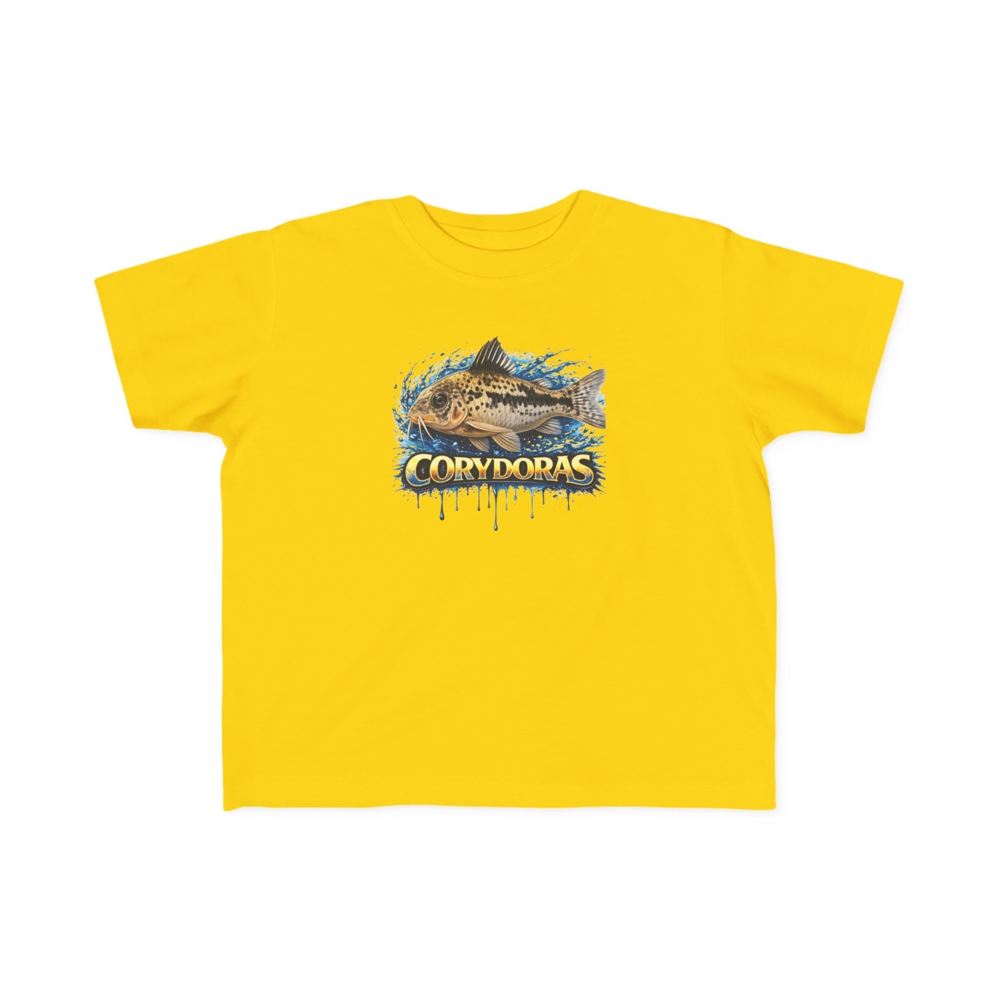 Toddler Tee — 'Corydoras' Aquarium Fish Graphic