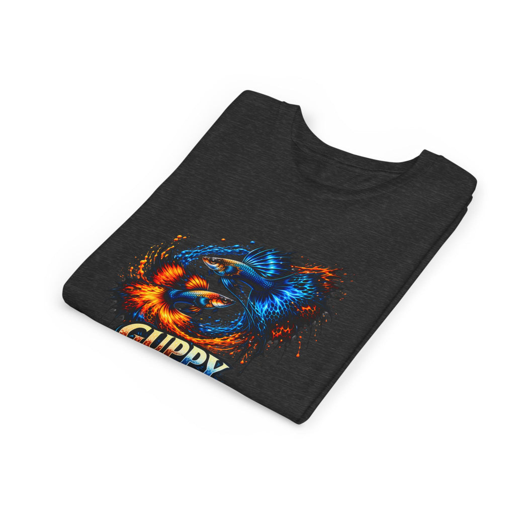 Fire & Ice Guppy – Youth "Neon Flare" Premium Tee