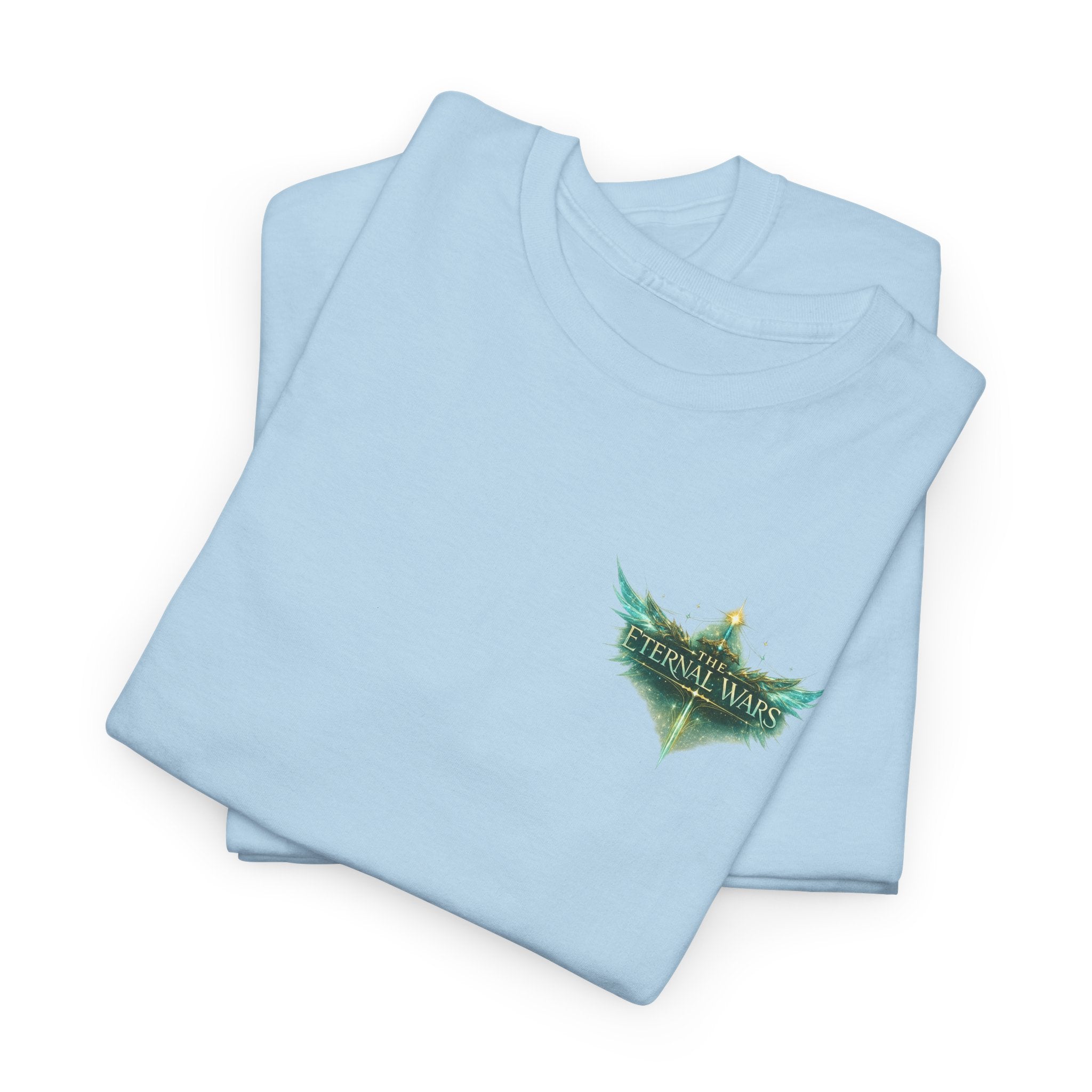 The Eternal Wars Graphic Tee – "Cambria" Winged Warrior Shirt