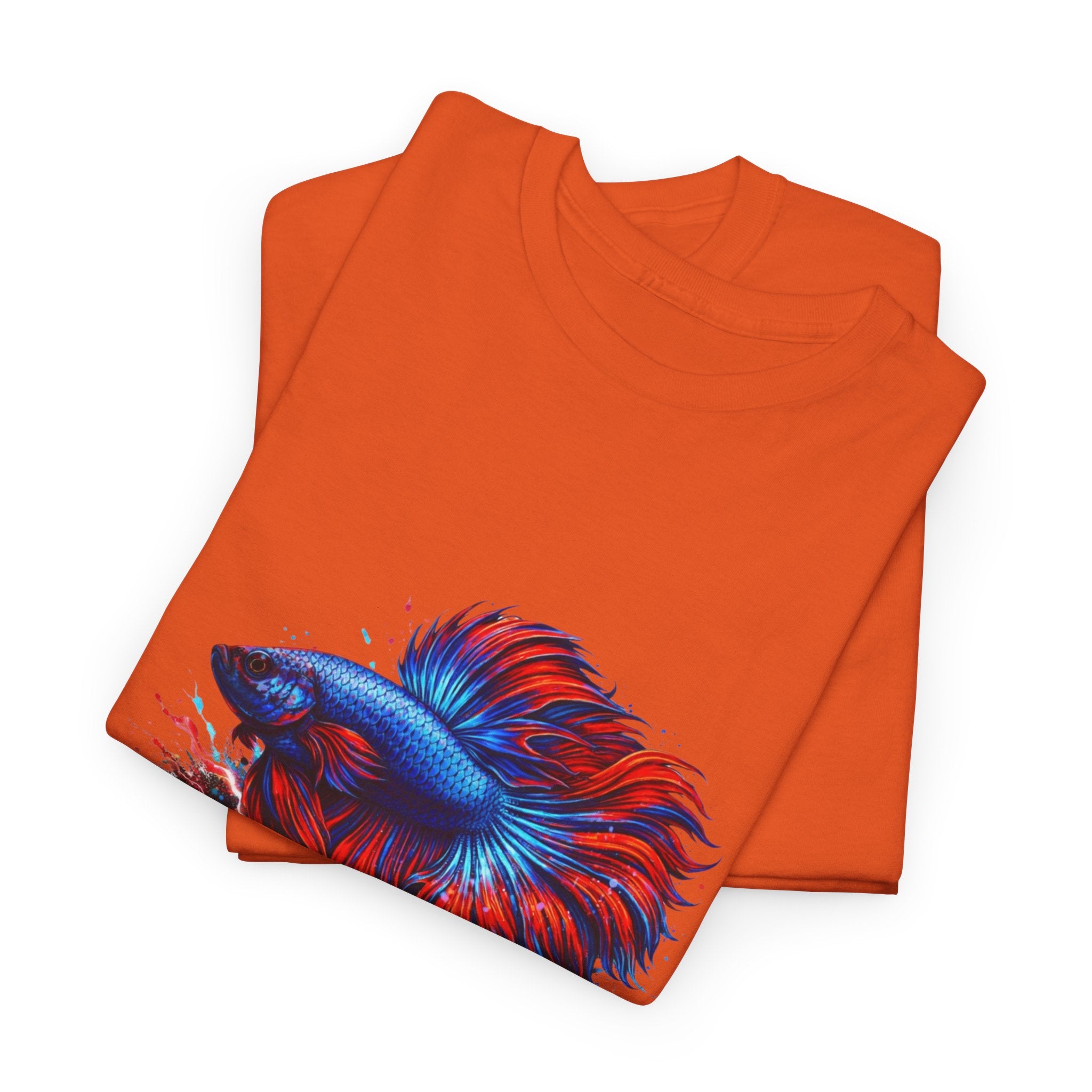 Betta Fish T-Shirt — Fiercely Betta Colorful Aquarium Fish Tee