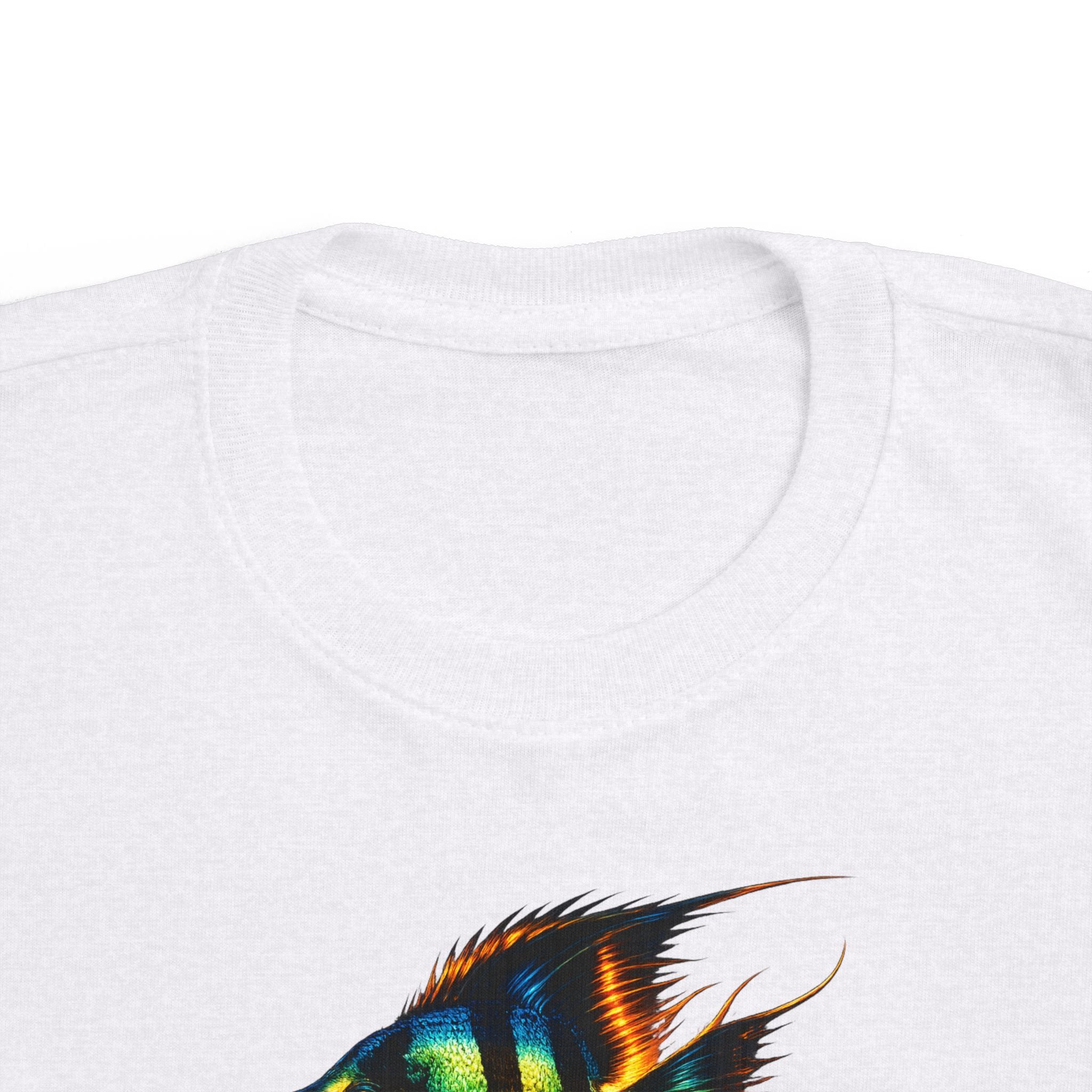 Toddler Fish Tee — Colorful Angelfish Graphic Kids Shirt